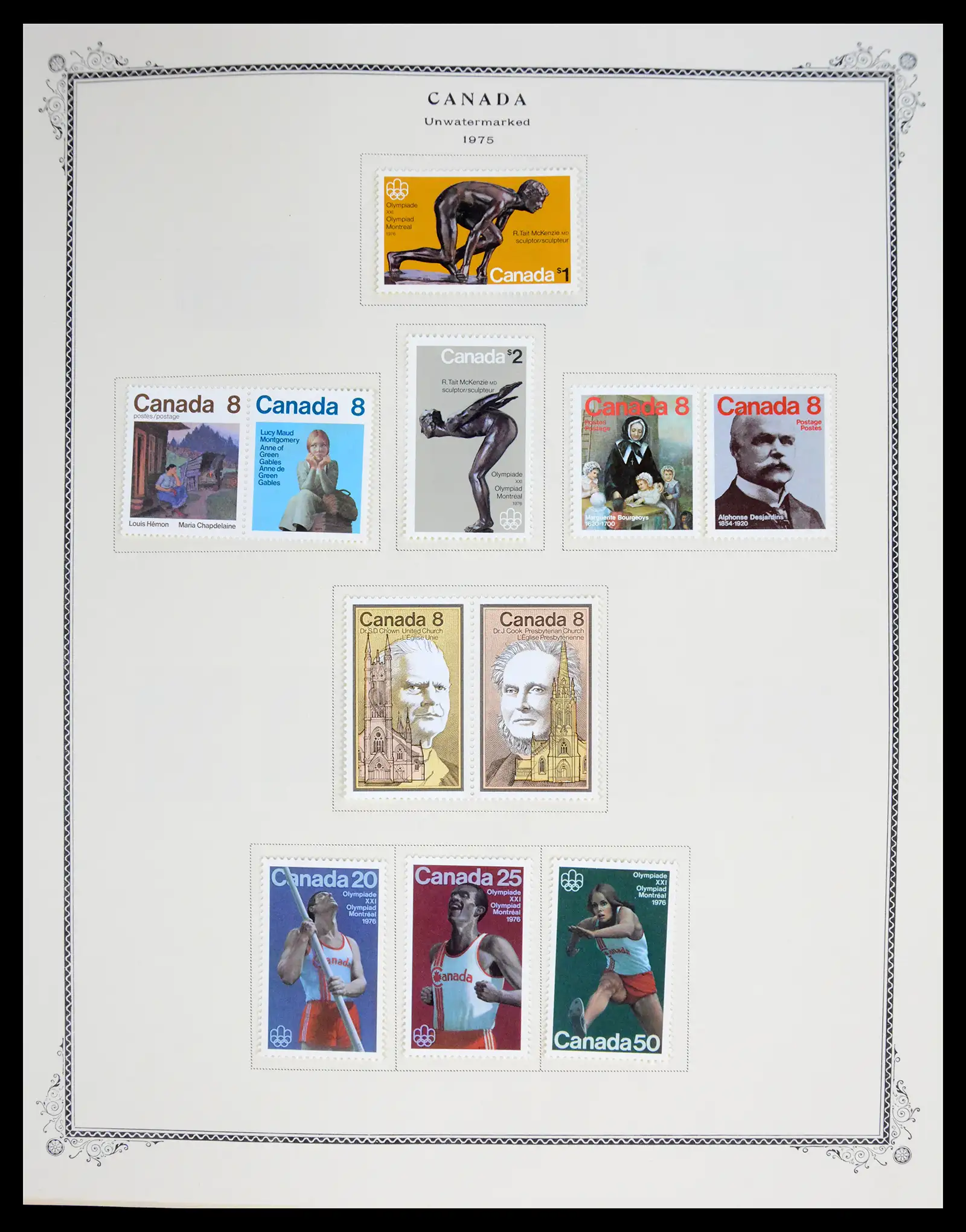 41030 0043 - Stamp collection 41030 Canada 1851-1992.