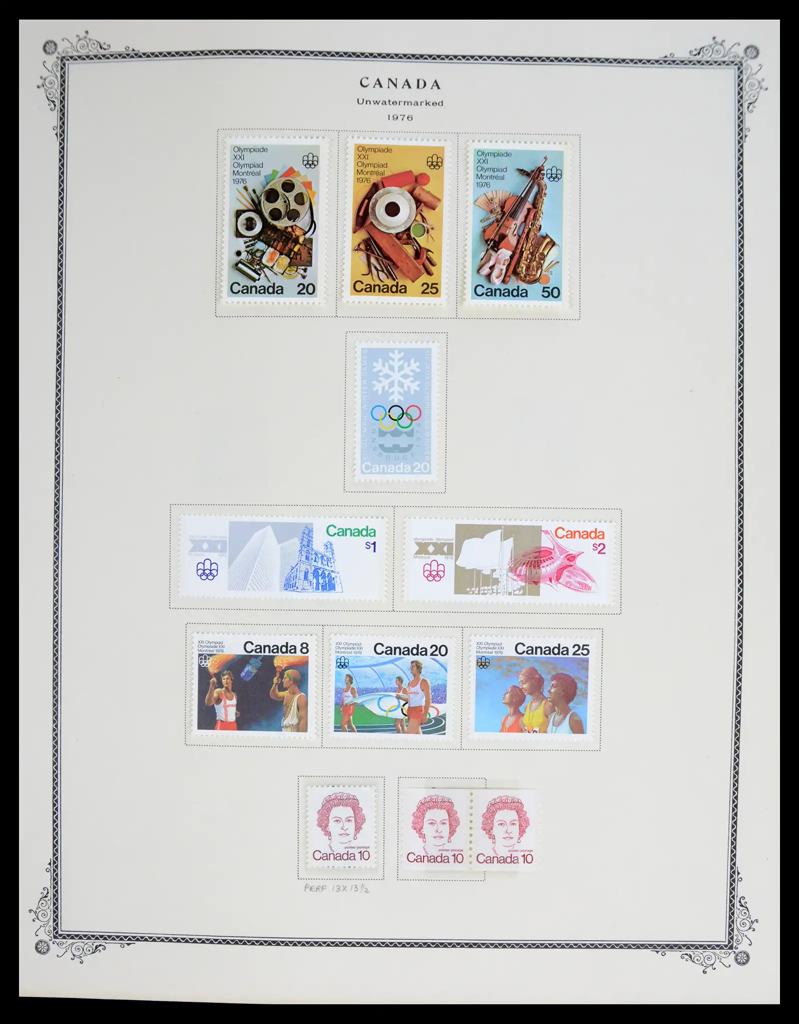 41030 0045 - Stamp collection 41030 Canada 1851-1992.