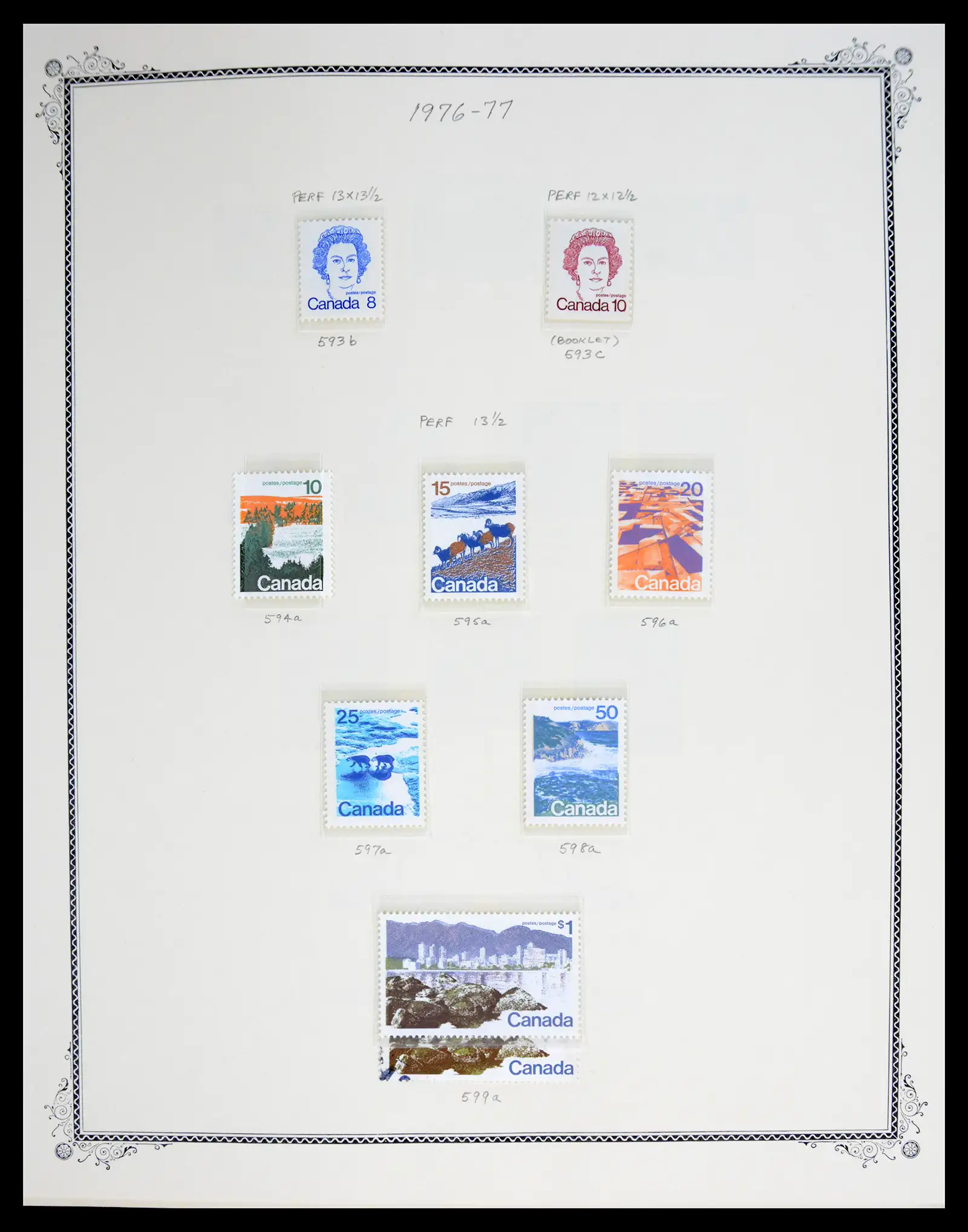 41030 0046 - Stamp collection 41030 Canada 1851-1992.