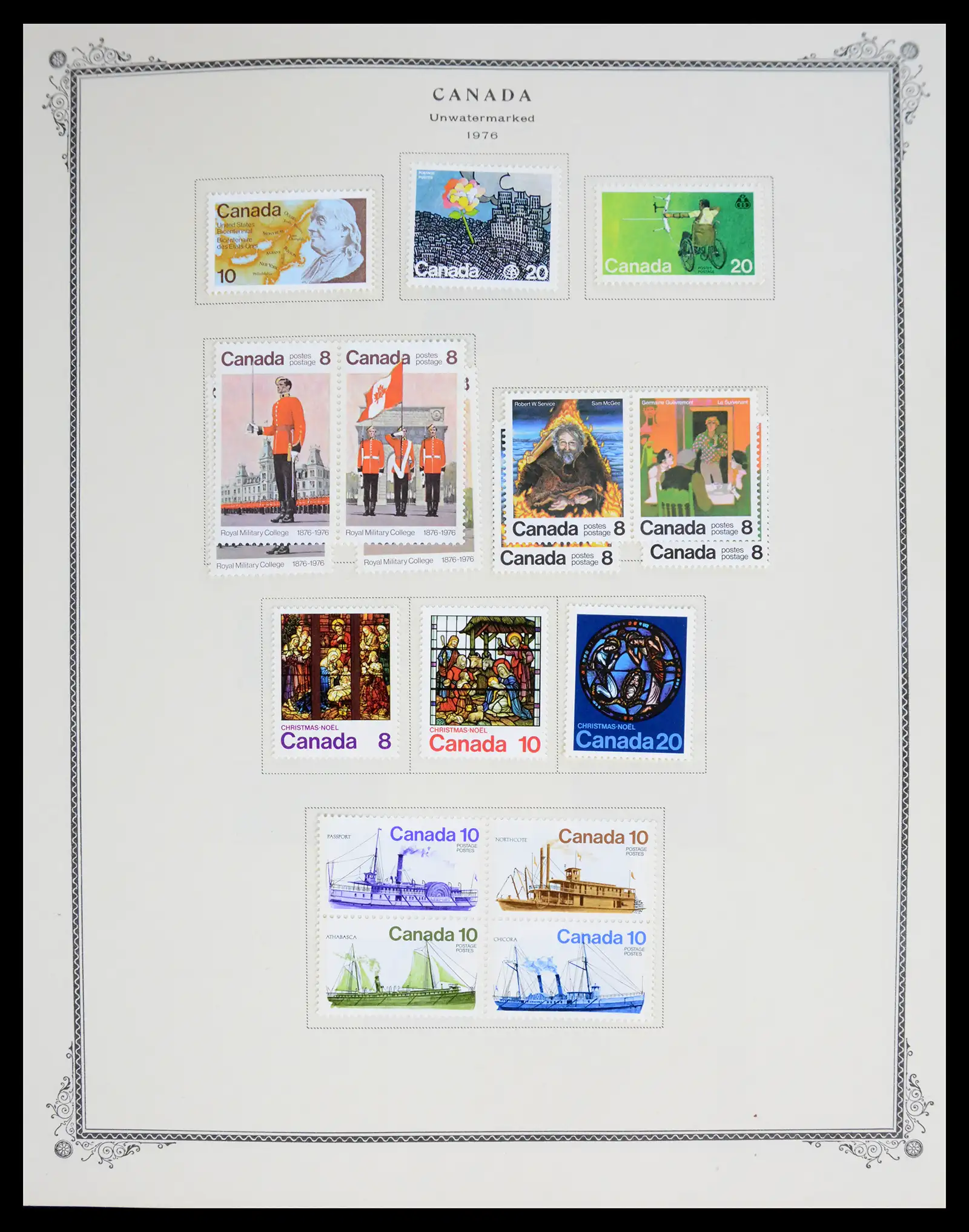 41030 0047 - Stamp collection 41030 Canada 1851-1992.