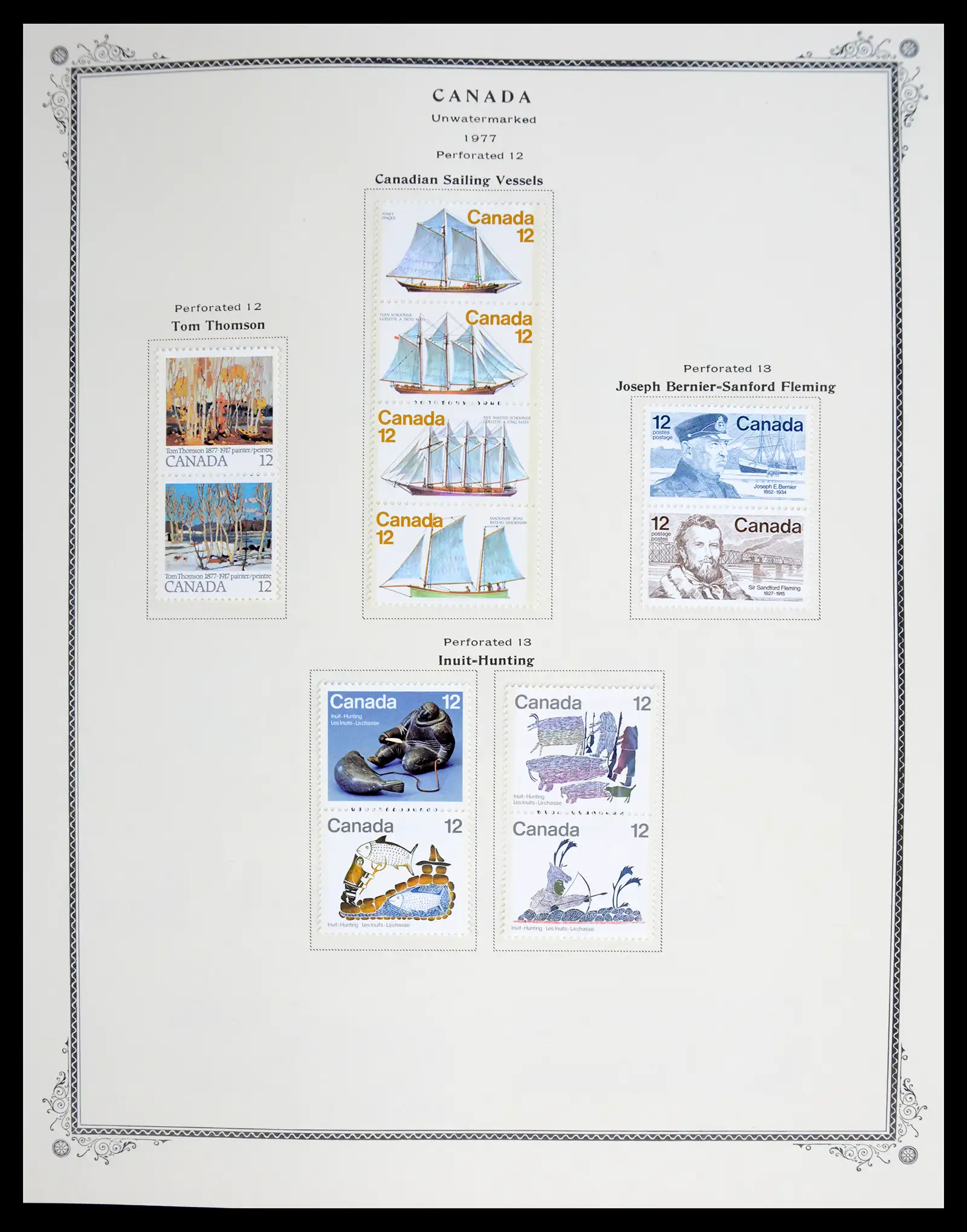 41030 0050 - Stamp collection 41030 Canada 1851-1992.