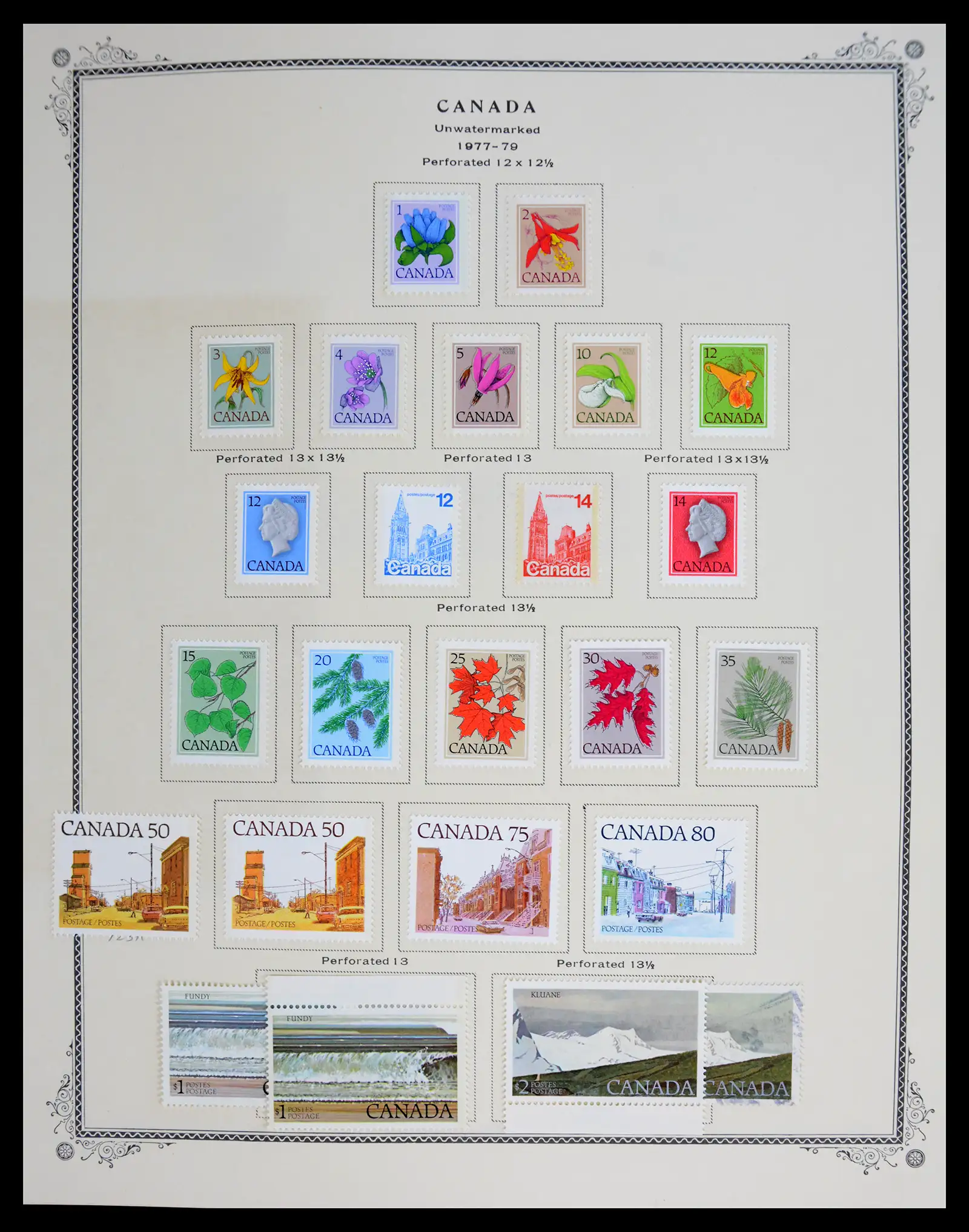 41030 0051 - Stamp collection 41030 Canada 1851-1992.