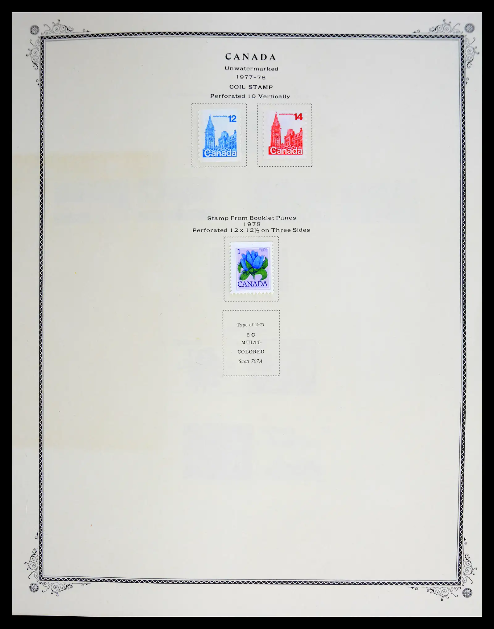 41030 0053 - Stamp collection 41030 Canada 1851-1992.