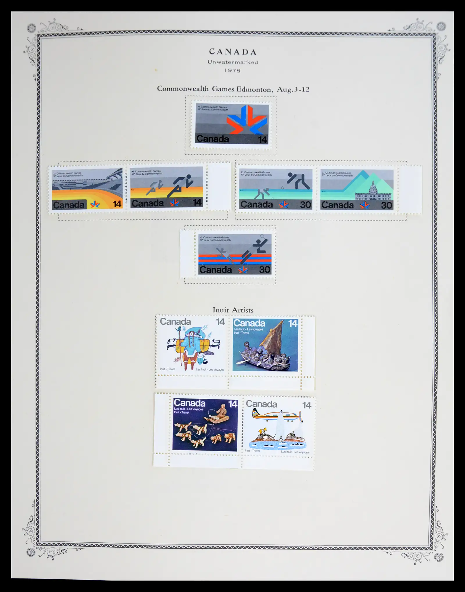 41030 0054 - Stamp collection 41030 Canada 1851-1992.