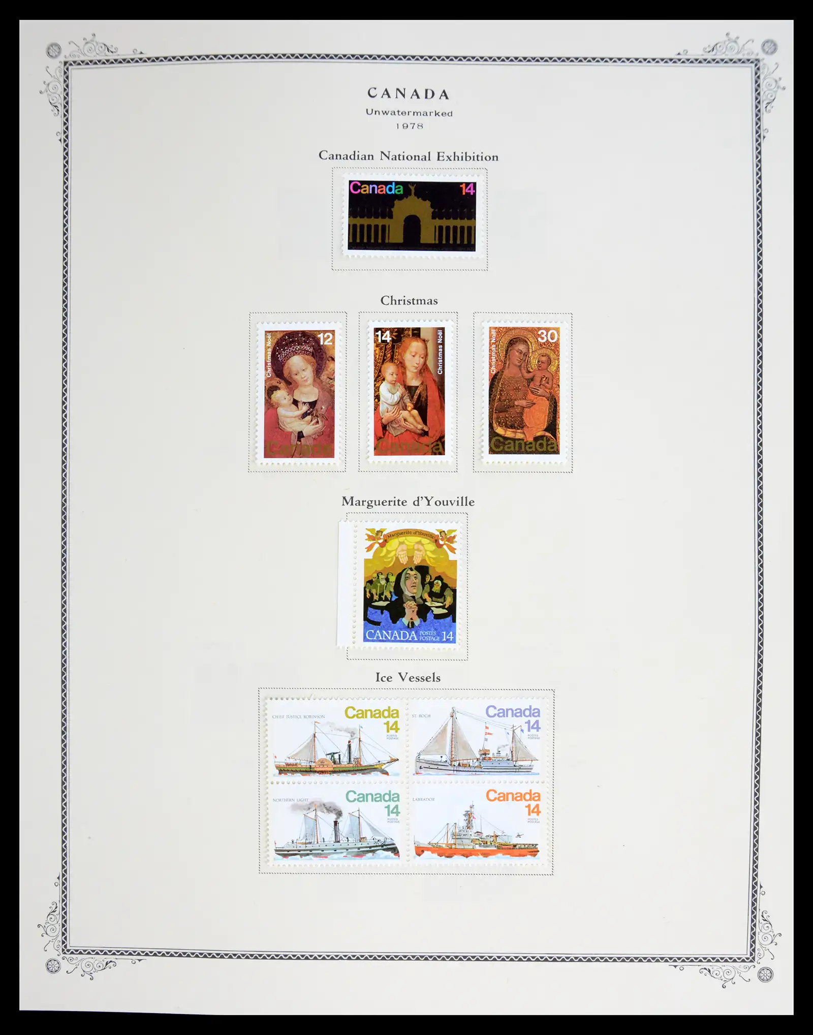 41030 0055 - Stamp collection 41030 Canada 1851-1992.