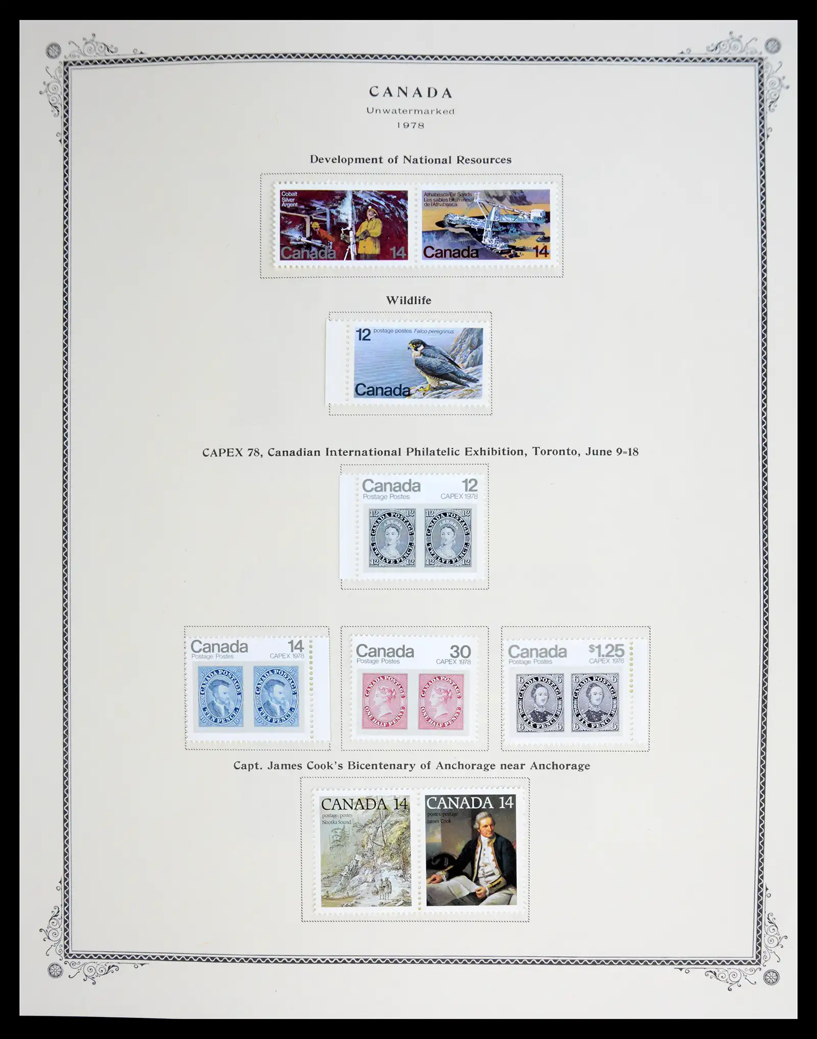 41030 0056 - Stamp collection 41030 Canada 1851-1992.