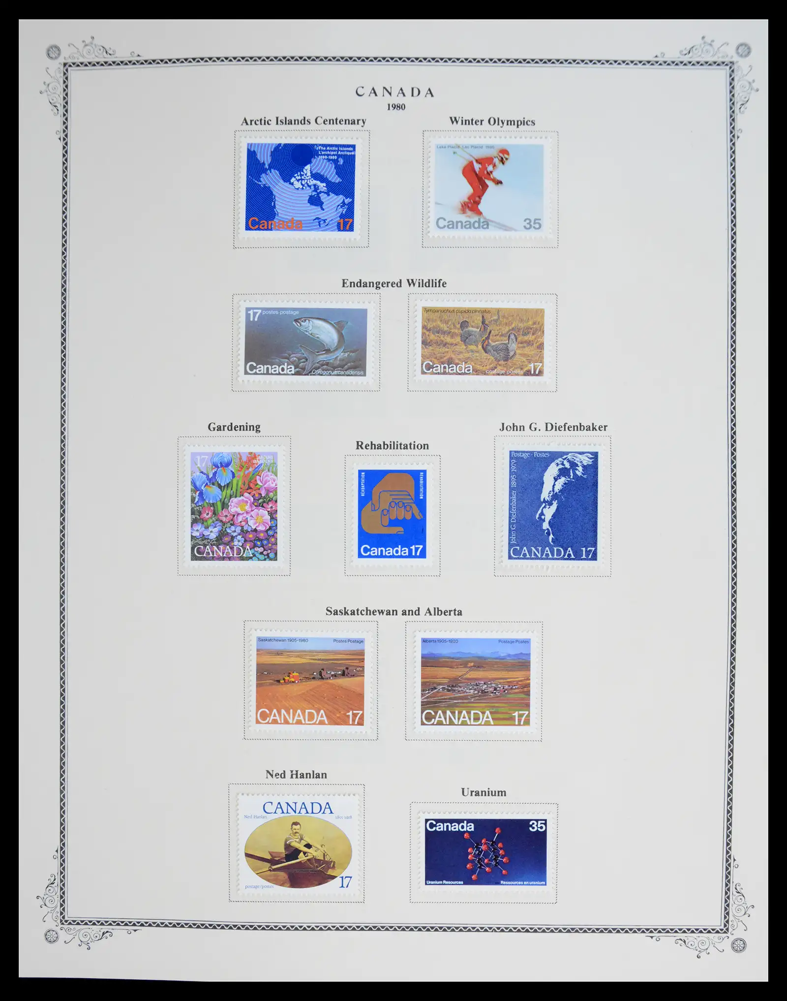 41030 0065 - Stamp collection 41030 Canada 1851-1992.