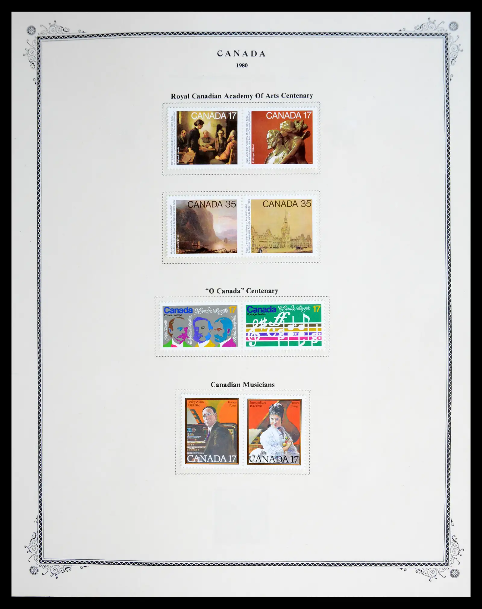 41030 0066 - Stamp collection 41030 Canada 1851-1992.