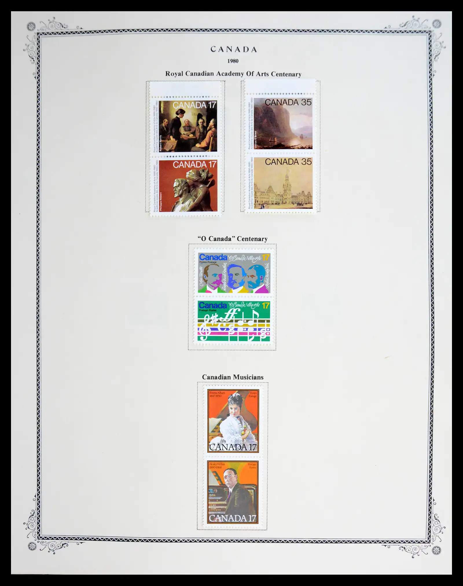 41030 0068 - Stamp collection 41030 Canada 1851-1992.