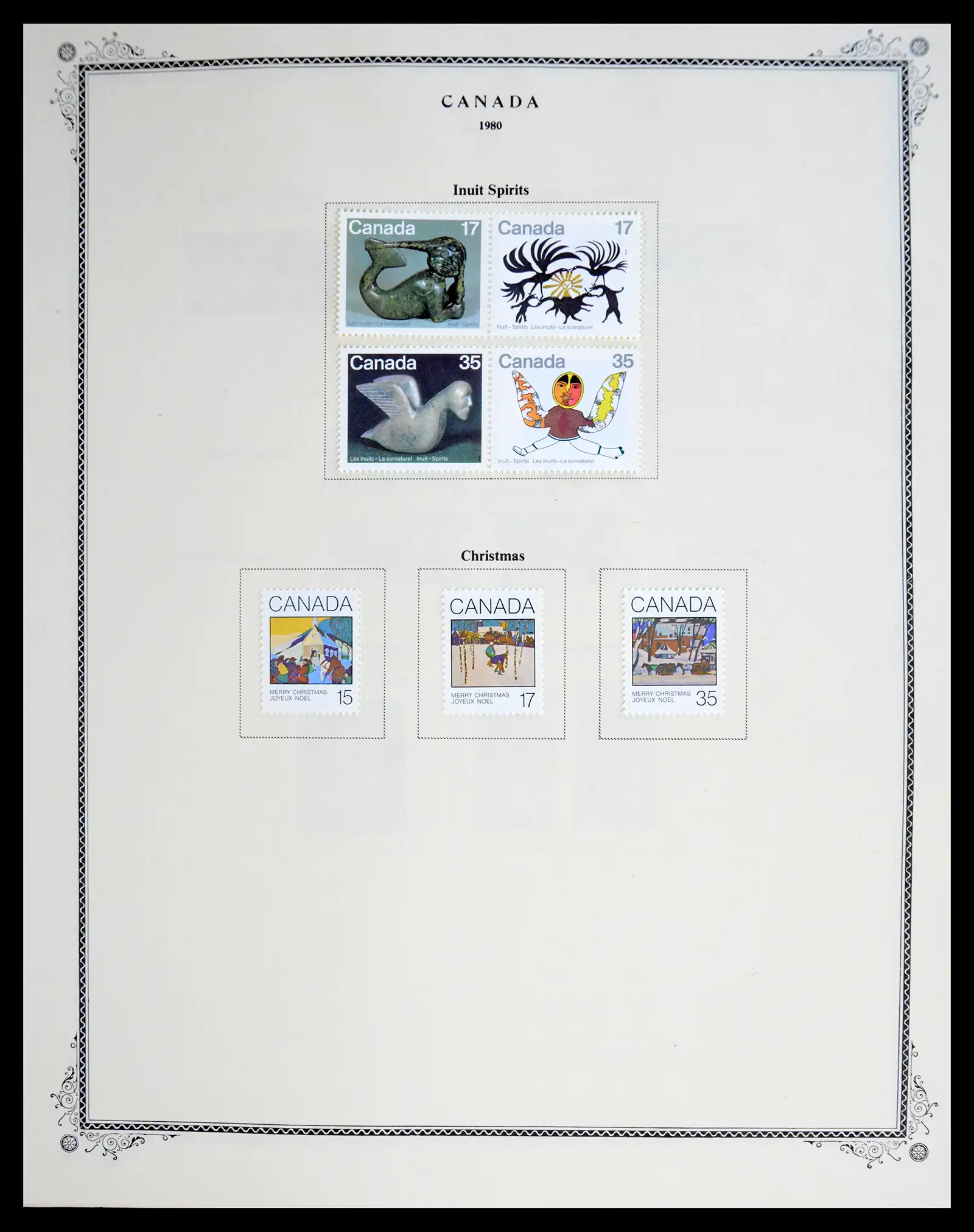 41030 0069 - Stamp collection 41030 Canada 1851-1992.