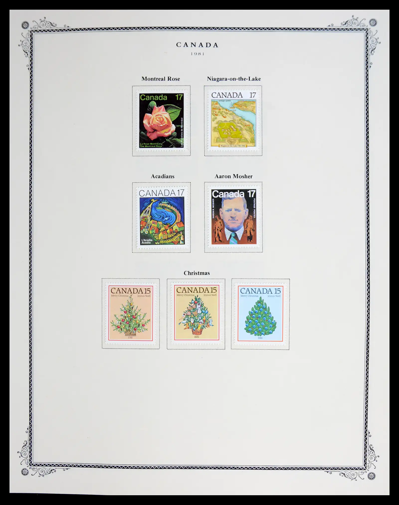 41030 0072 - Stamp collection 41030 Canada 1851-1992.