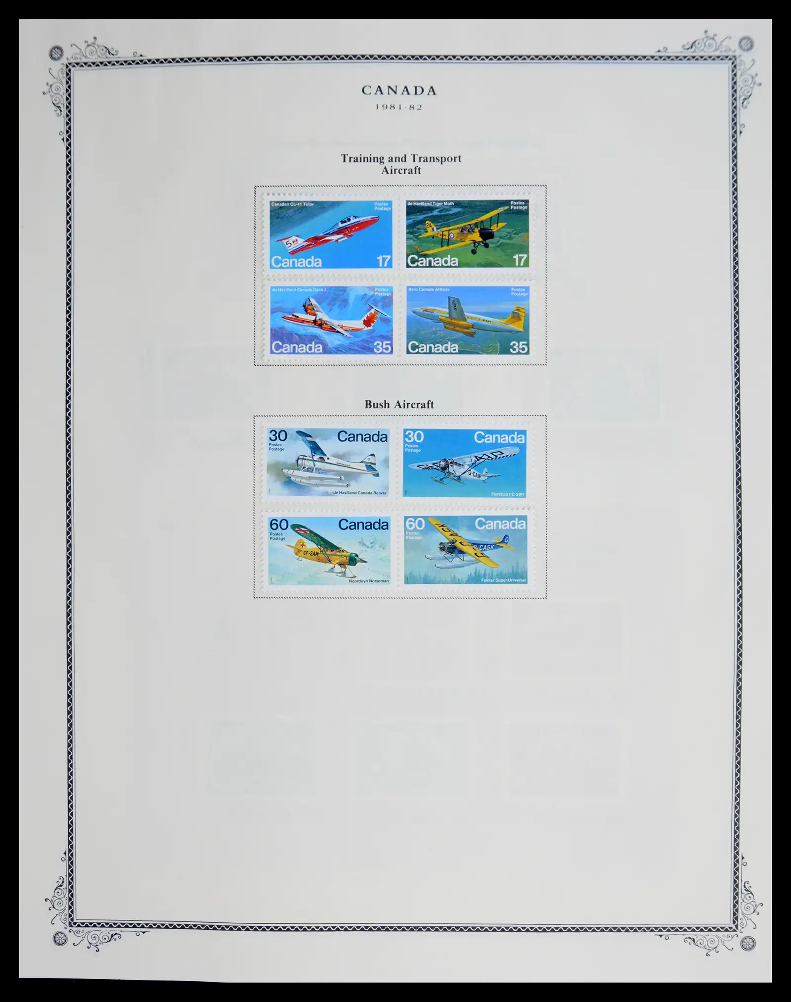 41030 0073 - Stamp collection 41030 Canada 1851-1992.