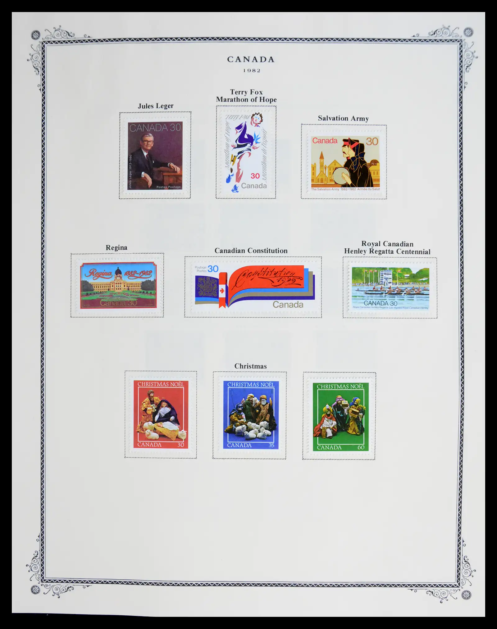 41030 0075 - Stamp collection 41030 Canada 1851-1992.