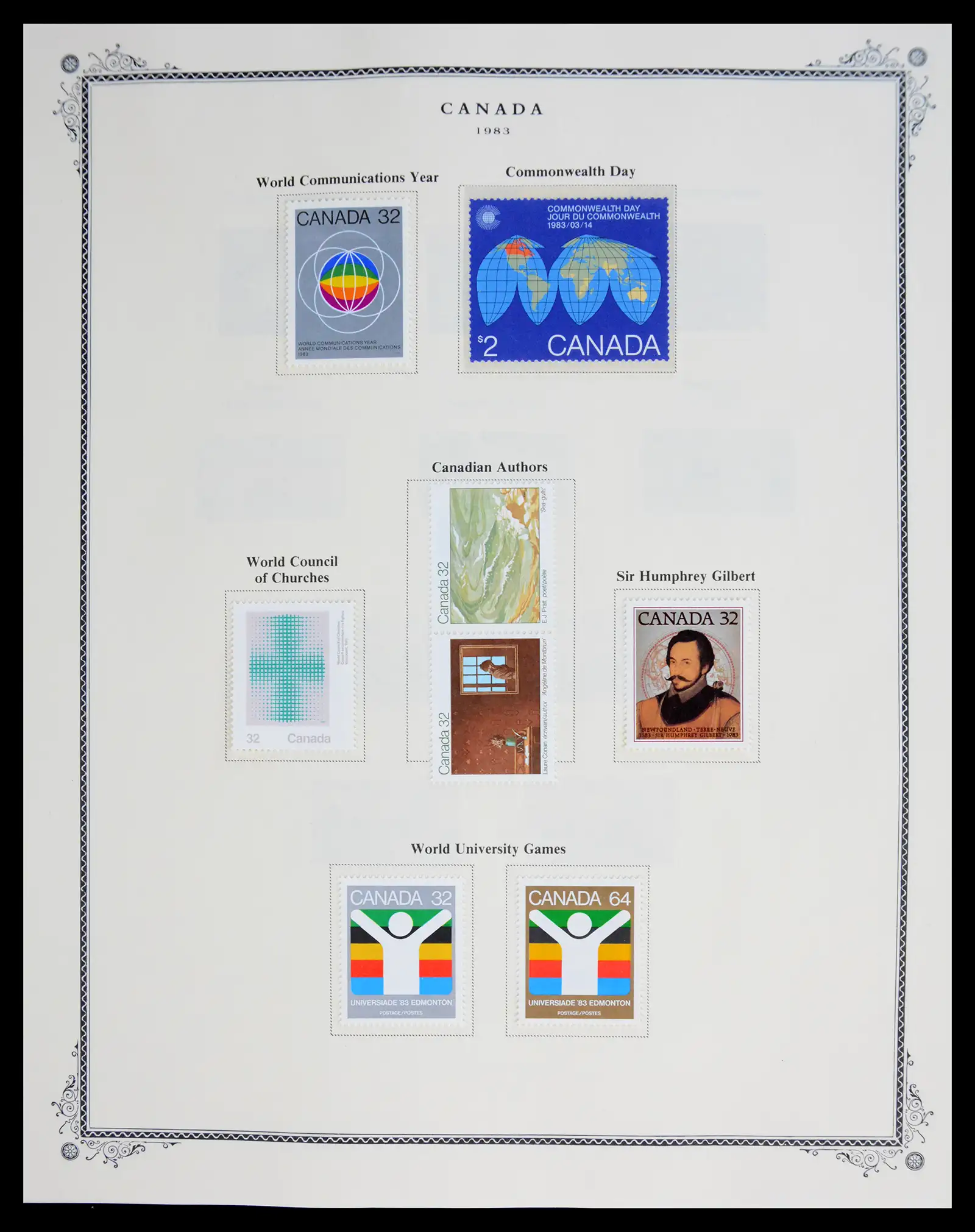 41030 0077 - Stamp collection 41030 Canada 1851-1992.