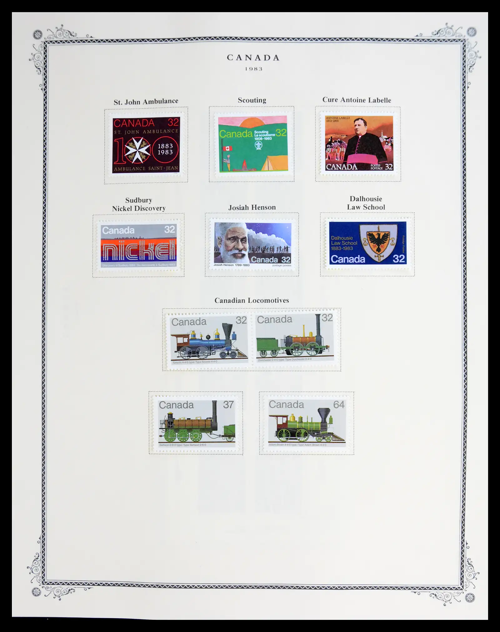 41030 0078 - Stamp collection 41030 Canada 1851-1992.