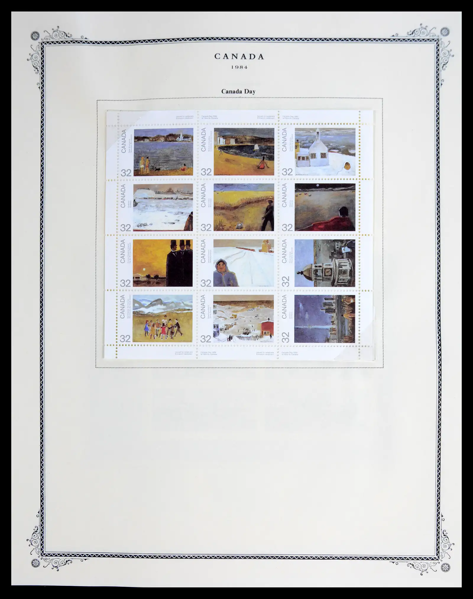 41030 0082 - Stamp collection 41030 Canada 1851-1992.