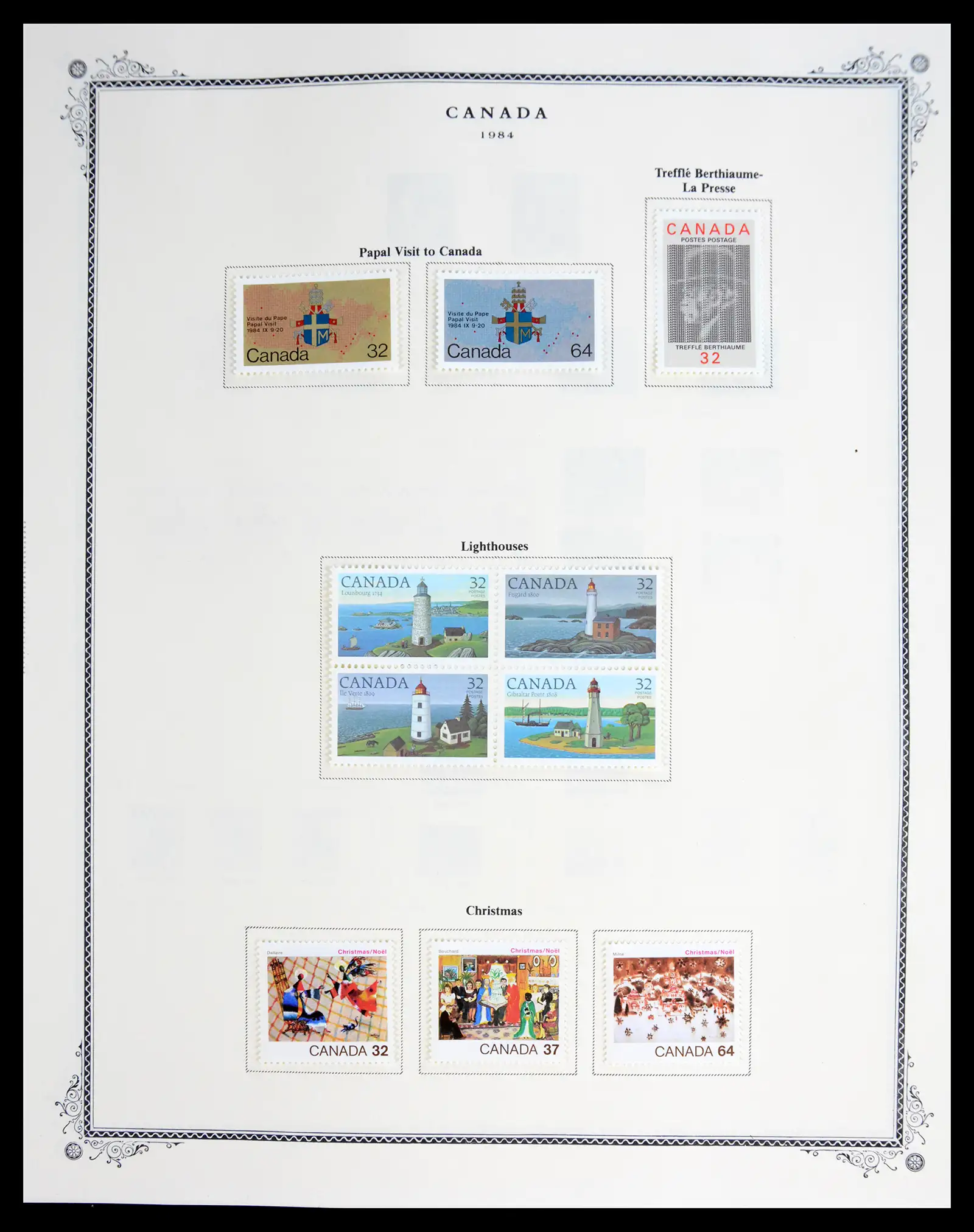 41030 0084 - Stamp collection 41030 Canada 1851-1992.