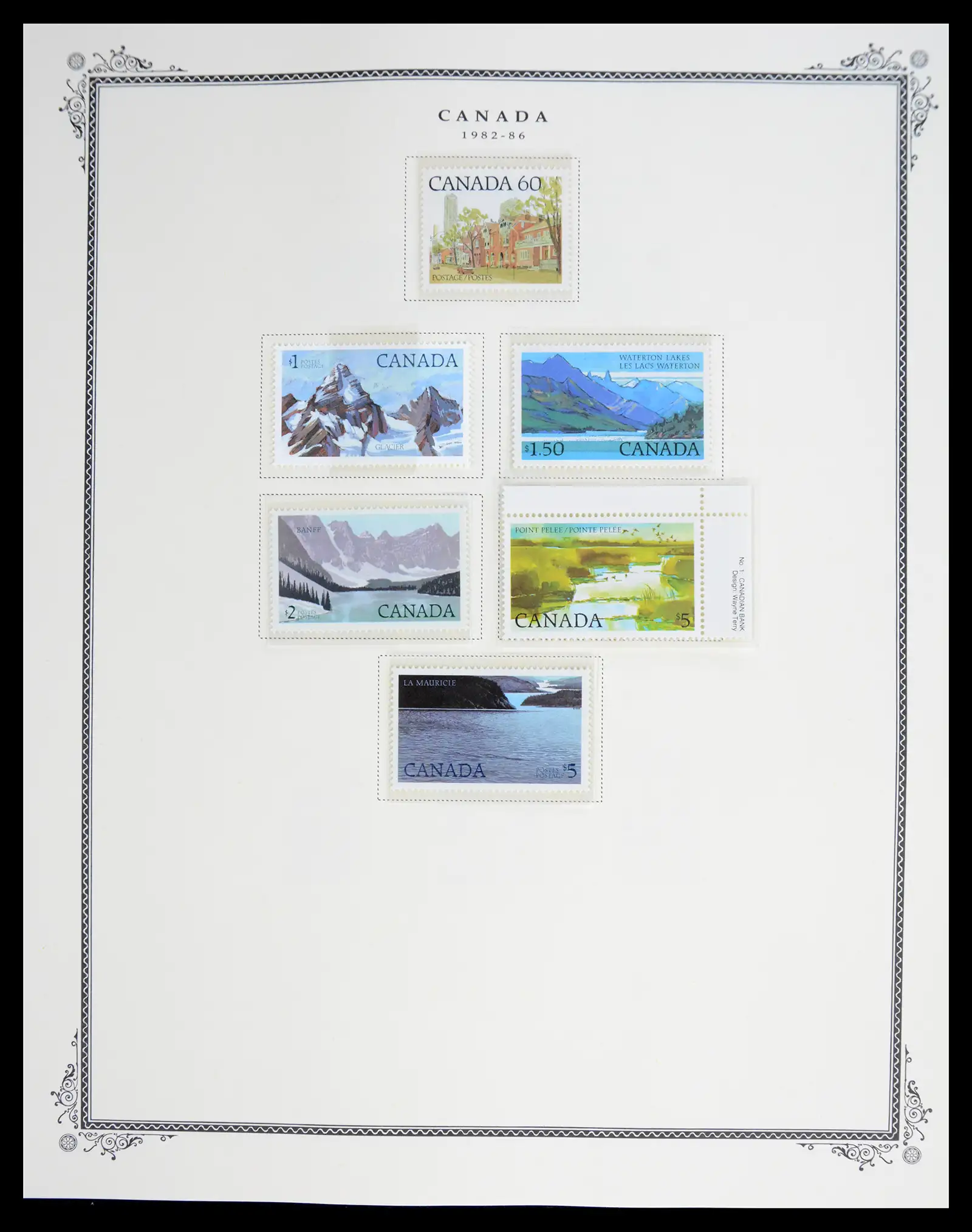 41030 0087 - Stamp collection 41030 Canada 1851-1992.