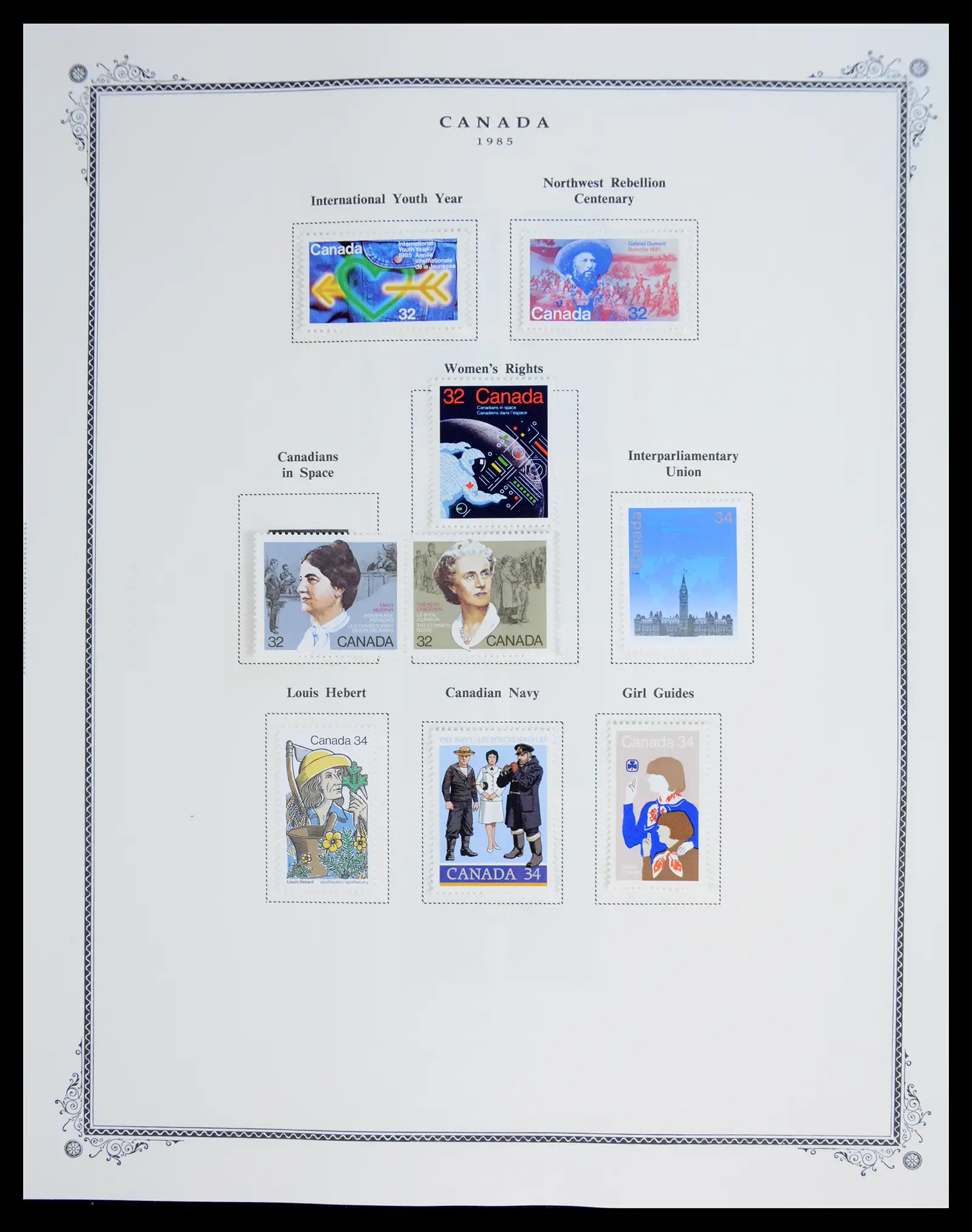 41030 0088 - Stamp collection 41030 Canada 1851-1992.