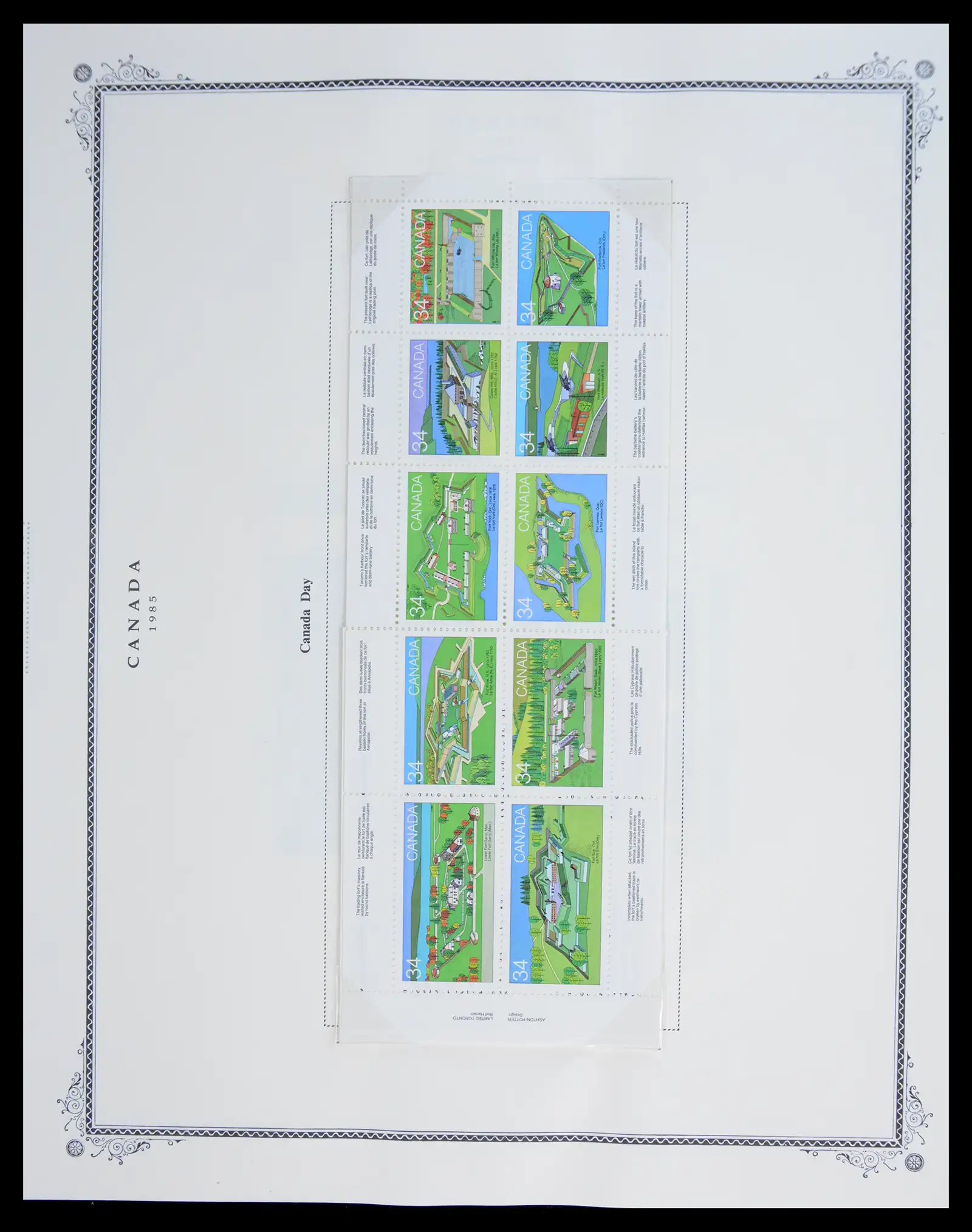 41030 0089 - Stamp collection 41030 Canada 1851-1992.