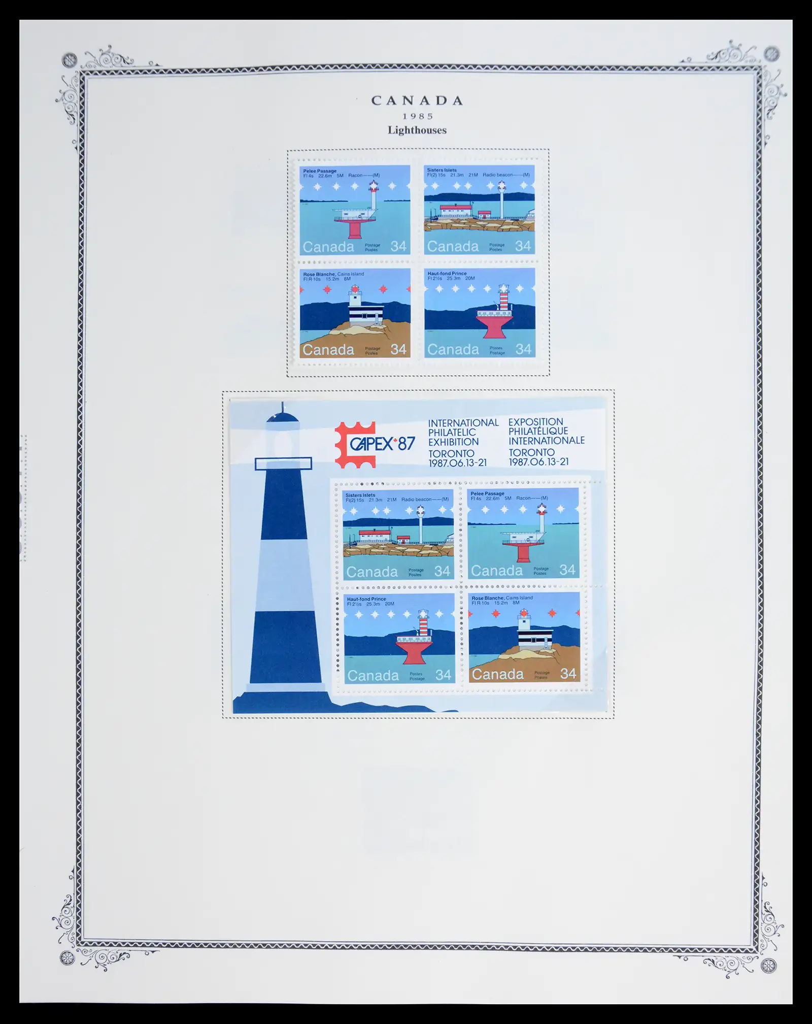 41030 0090 - Stamp collection 41030 Canada 1851-1992.