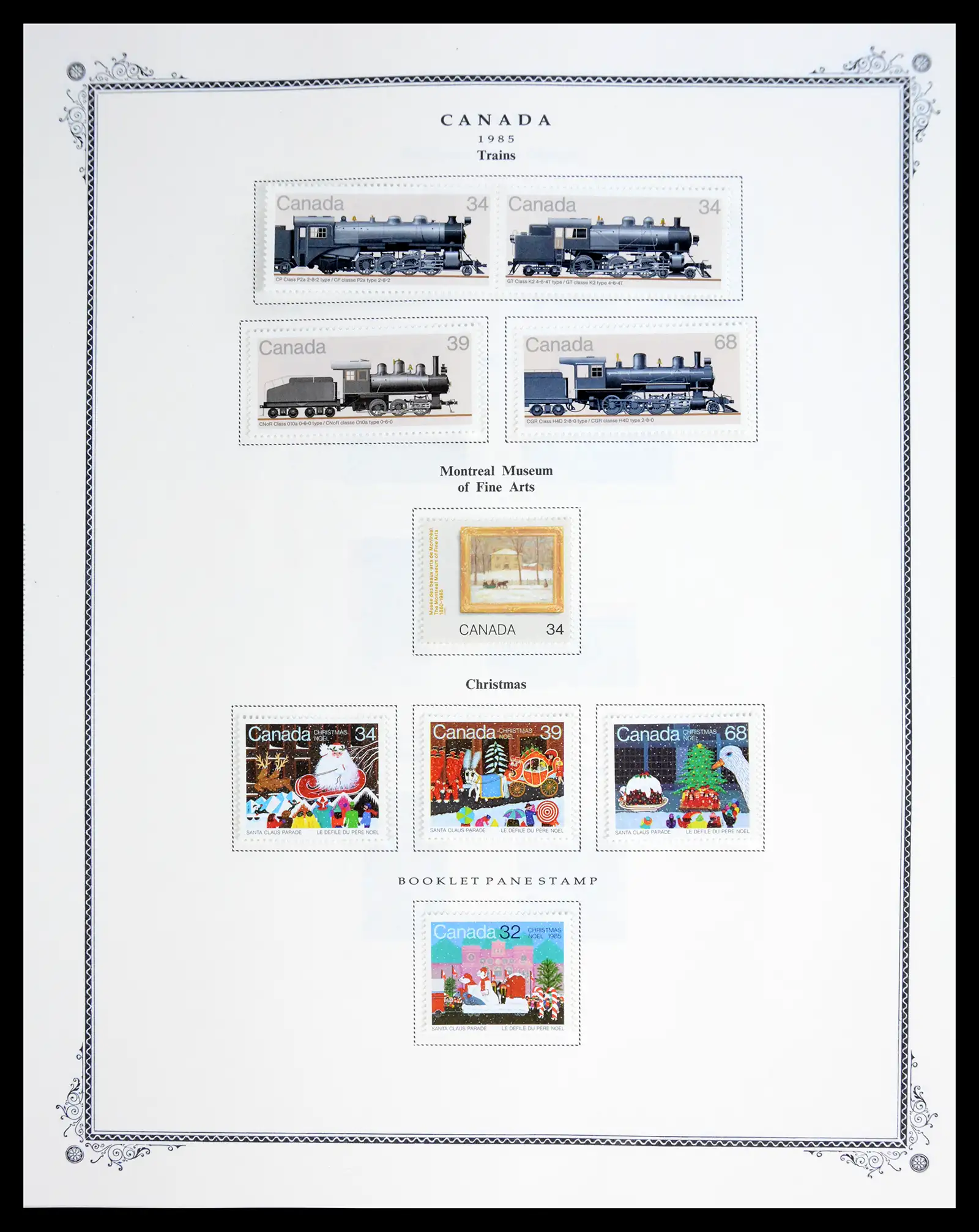 41030 0091 - Stamp collection 41030 Canada 1851-1992.