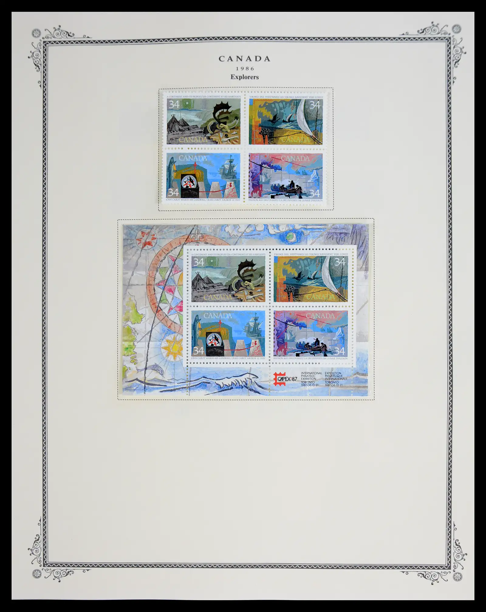 41030 0094 - Stamp collection 41030 Canada 1851-1992.