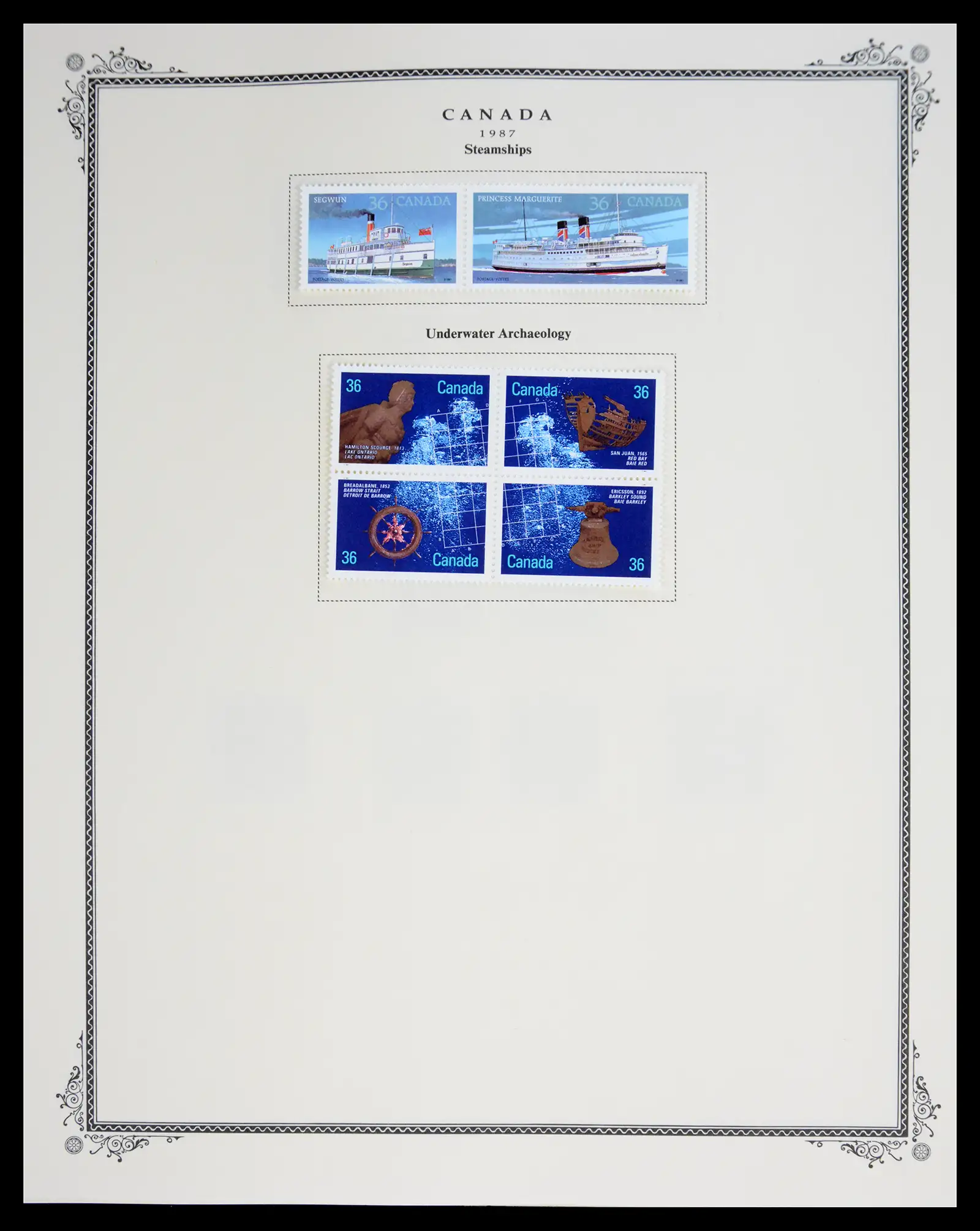 41030 0099 - Stamp collection 41030 Canada 1851-1992.