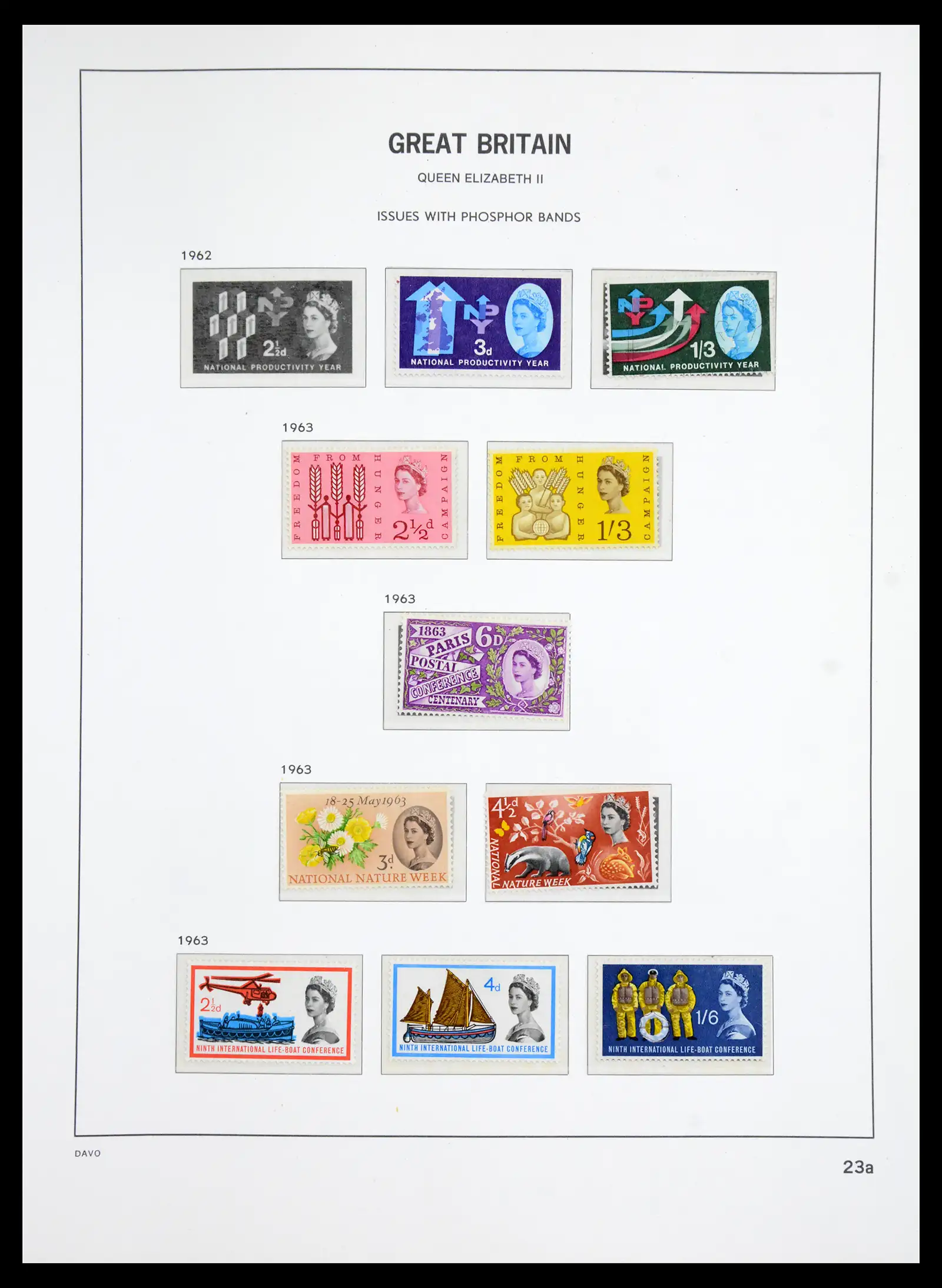 41035 0025 - Postzegelverzameling 41035 Engeland 1840-1970 SUPER verzameling.