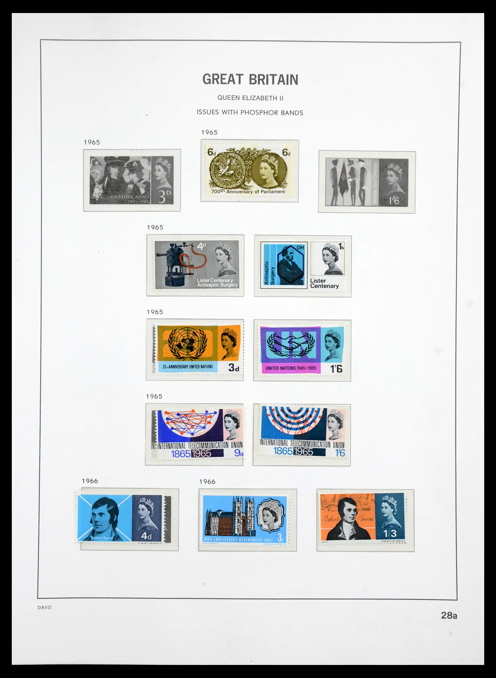 41035 0034 - Postzegelverzameling 41035 Engeland 1840-1970 SUPER verzameling.