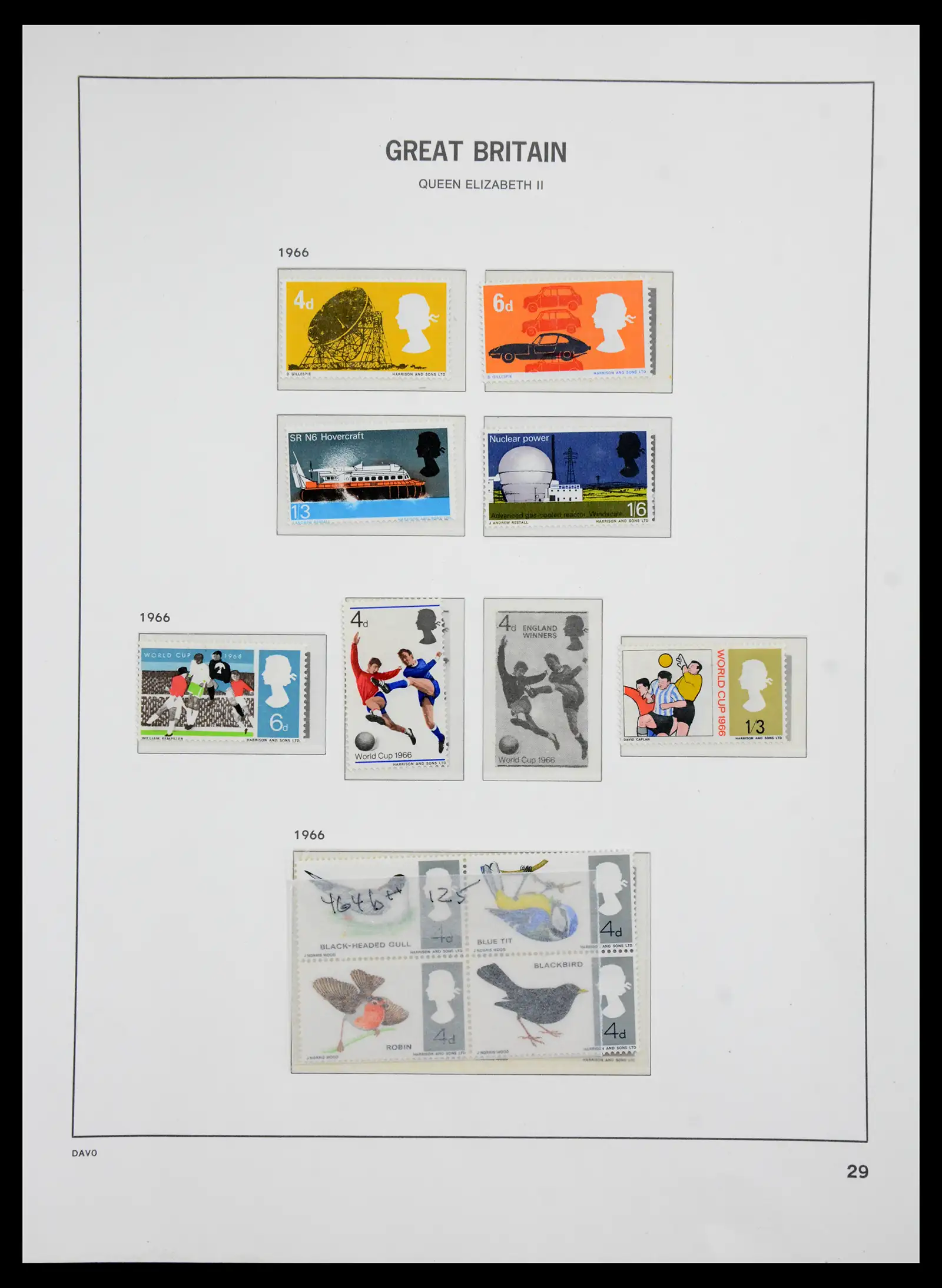 41035 0035 - Postzegelverzameling 41035 Engeland 1840-1970 SUPER verzameling.