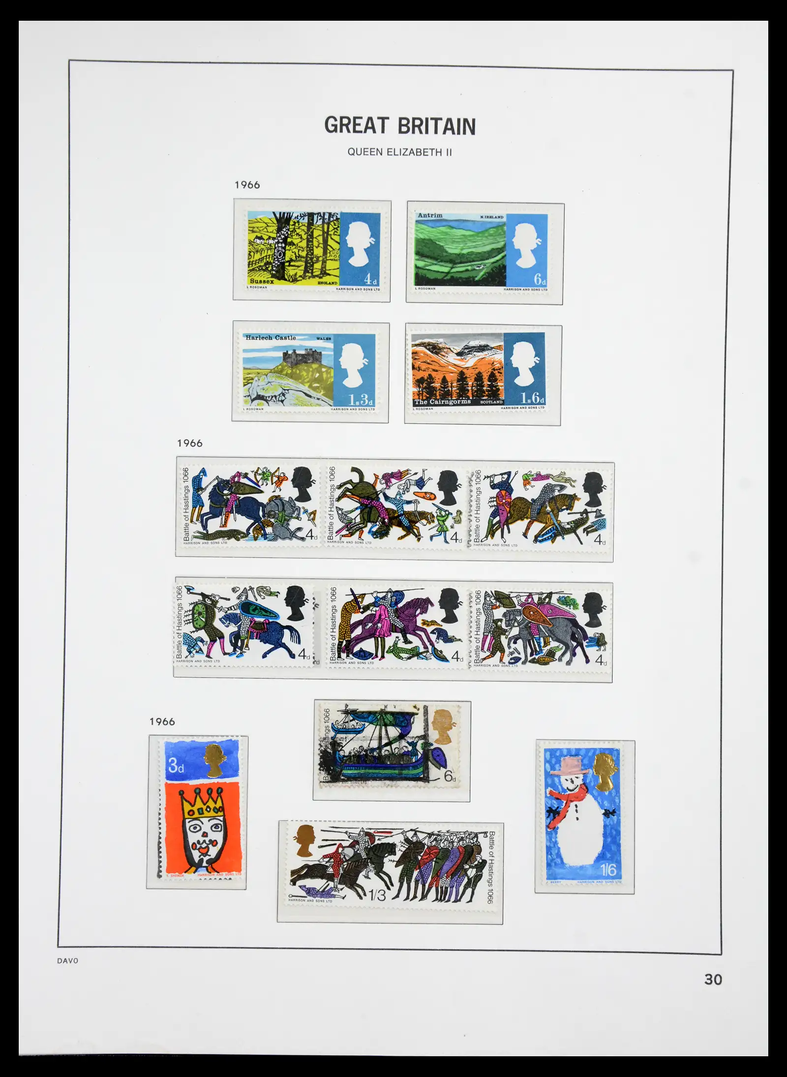 41035 0037 - Postzegelverzameling 41035 Engeland 1840-1970 SUPER verzameling.