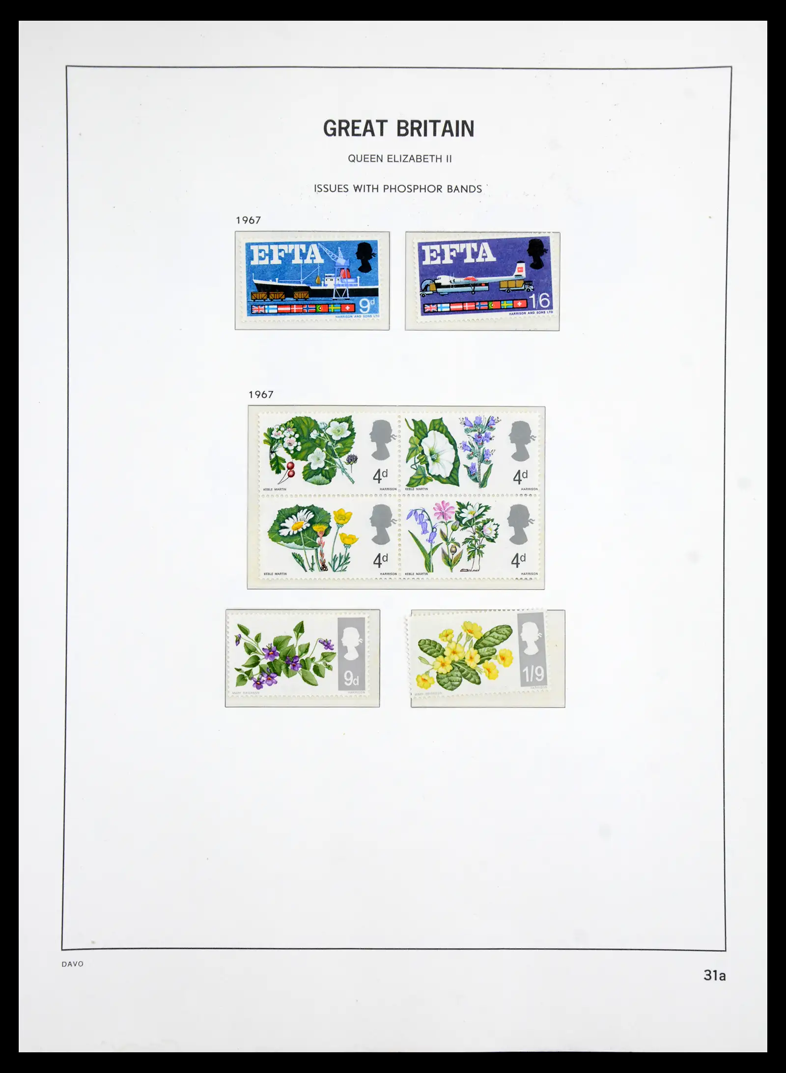 41035 0040 - Postzegelverzameling 41035 Engeland 1840-1970 SUPER verzameling.