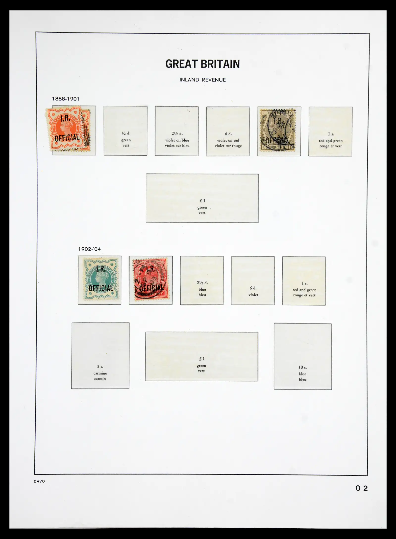 41035 0050 - Postzegelverzameling 41035 Engeland 1840-1970 SUPER verzameling.