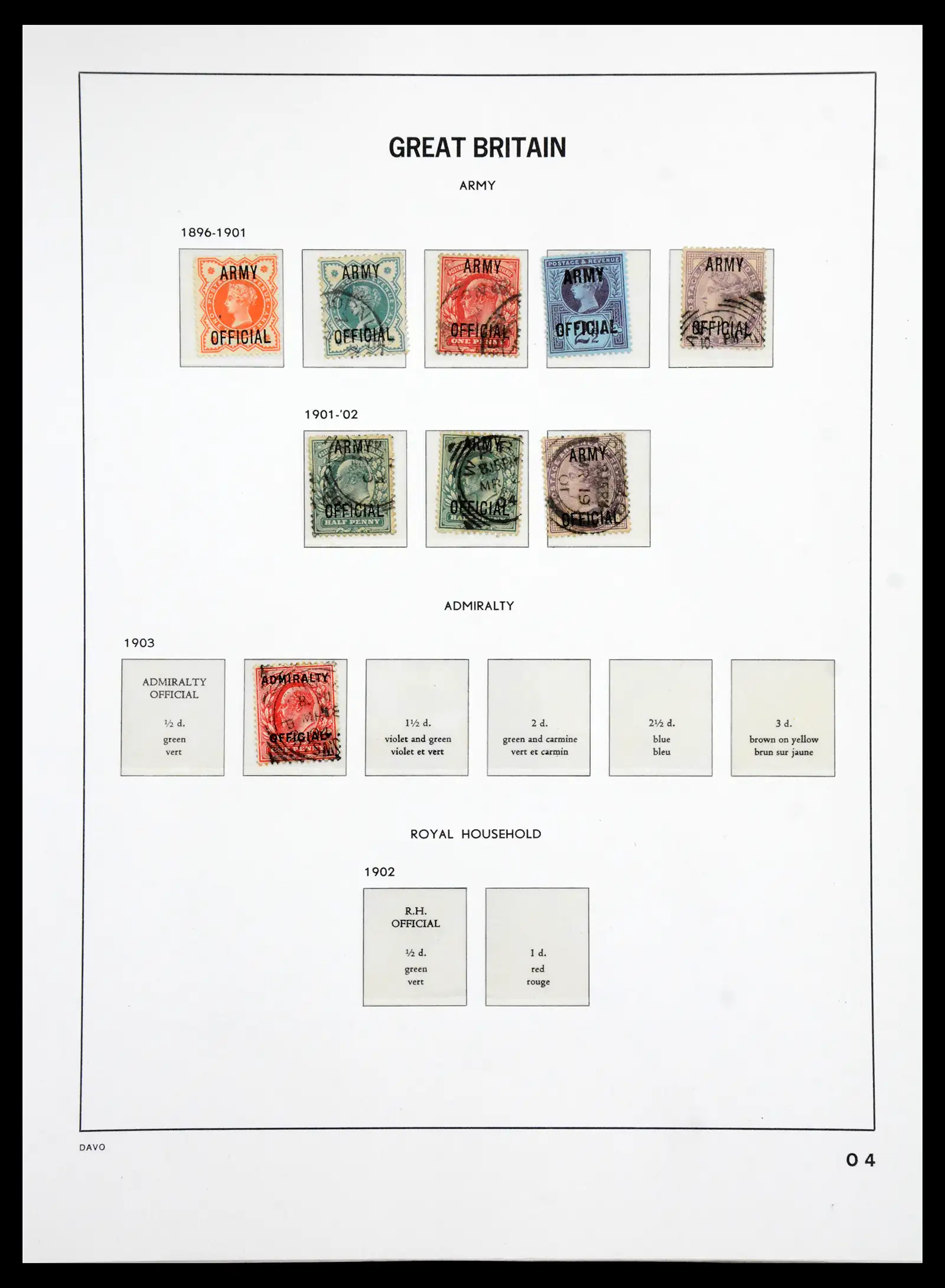 41035 0052 - Postzegelverzameling 41035 Engeland 1840-1970 SUPER verzameling.