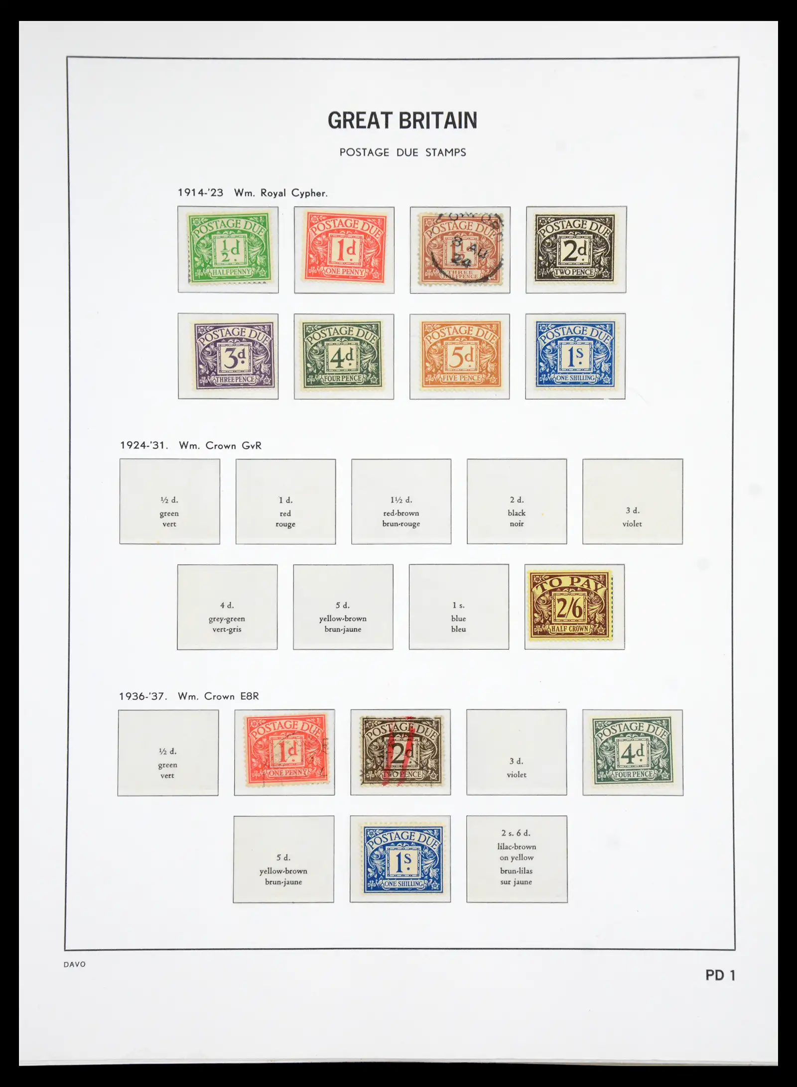 41035 0053 - Postzegelverzameling 41035 Engeland 1840-1970 SUPER verzameling.