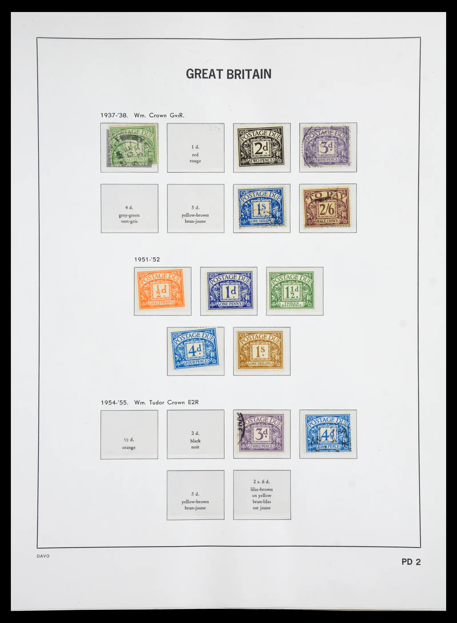 41035 0054 - Postzegelverzameling 41035 Engeland 1840-1970 SUPER verzameling.