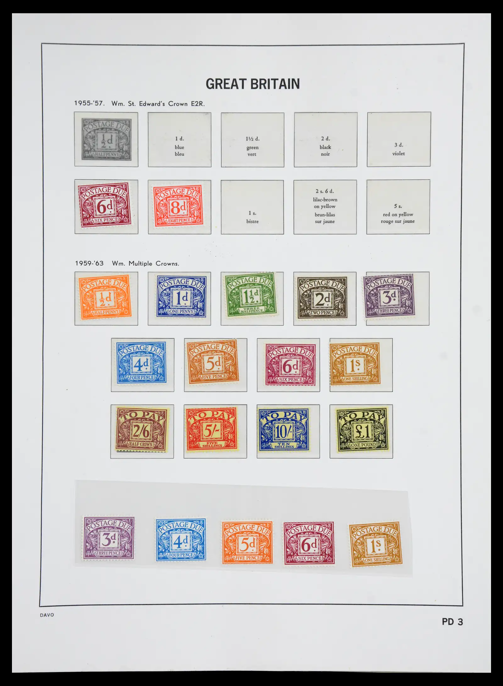 41035 0055 - Postzegelverzameling 41035 Engeland 1840-1970 SUPER verzameling.