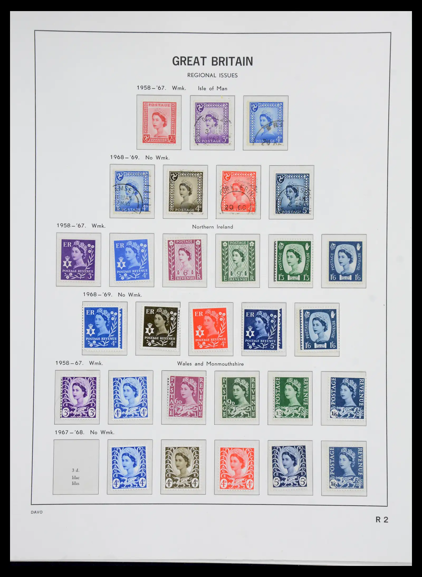 41035 0057 - Postzegelverzameling 41035 Engeland 1840-1970 SUPER verzameling.