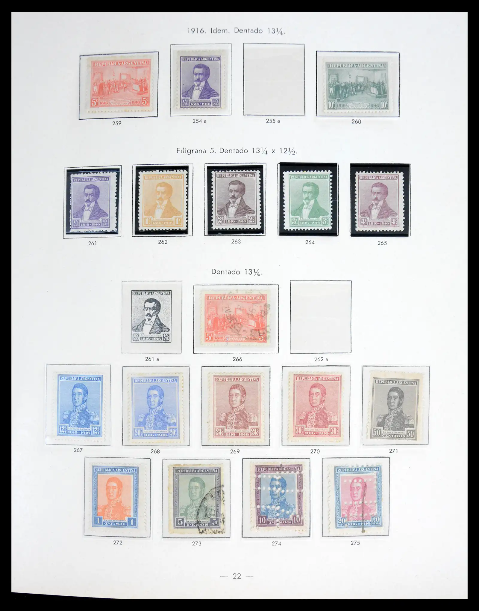 41040 0021 - Stamp collection 41040 Argentina 1856-1998.