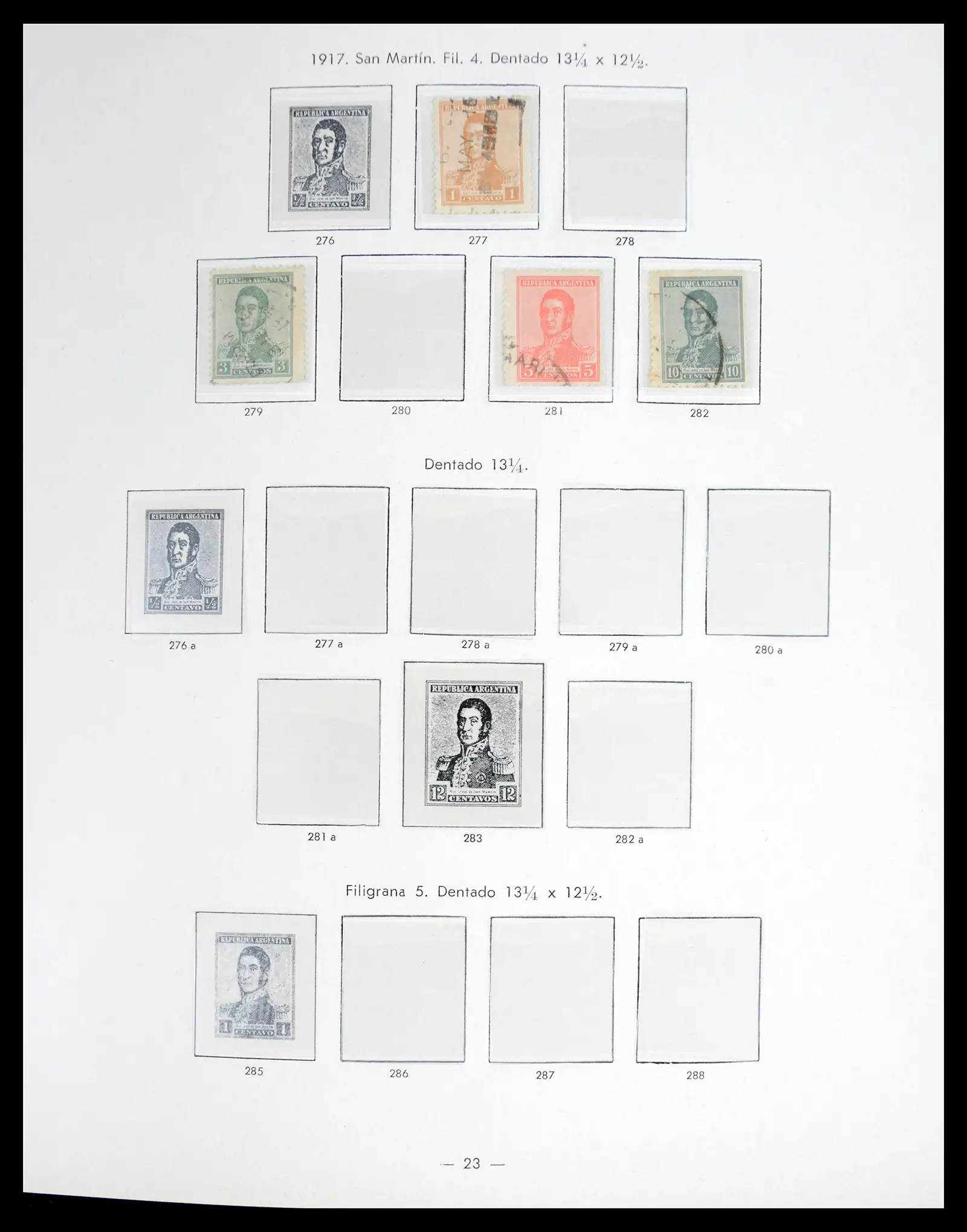 41040 0022 - Stamp collection 41040 Argentina 1856-1998.