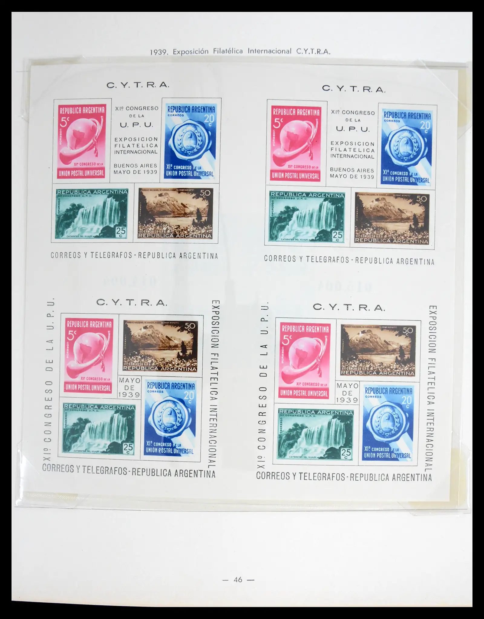 41040 0042 - Stamp collection 41040 Argentina 1856-1998.