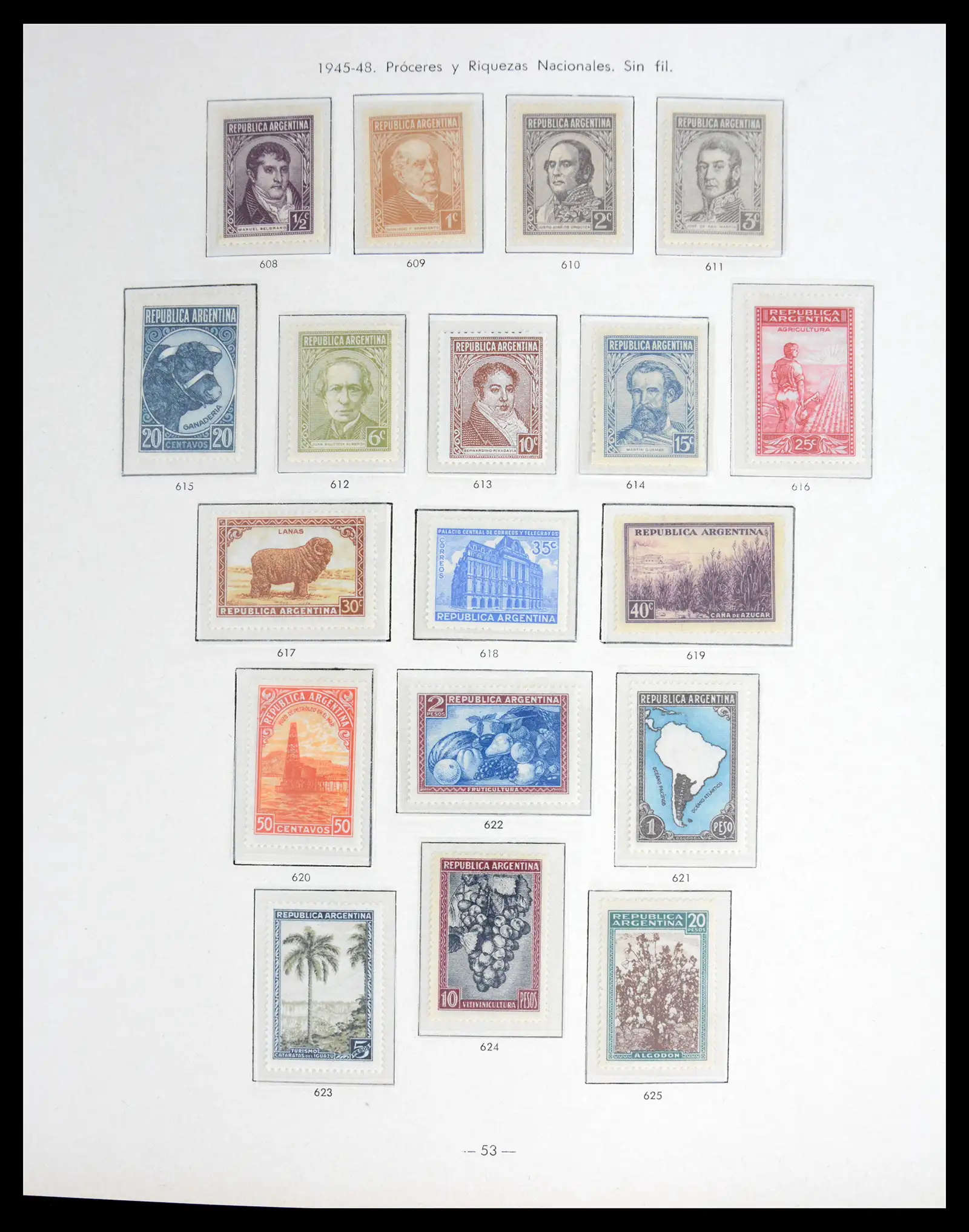 41040 0048 - Stamp collection 41040 Argentina 1856-1998.