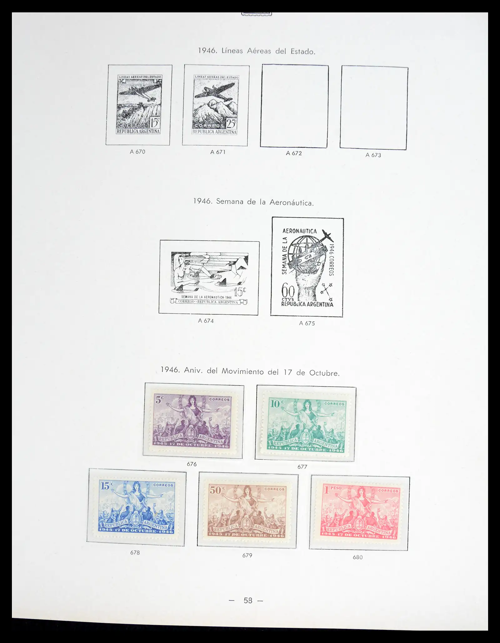 41040 0053 - Stamp collection 41040 Argentina 1856-1998.