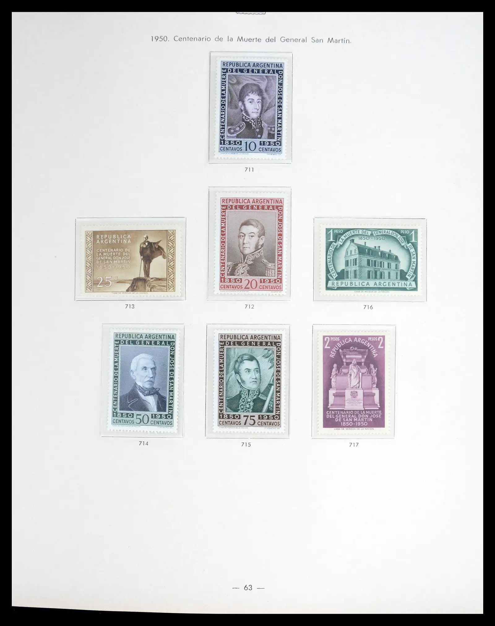 41040 0058 - Stamp collection 41040 Argentina 1856-1998.