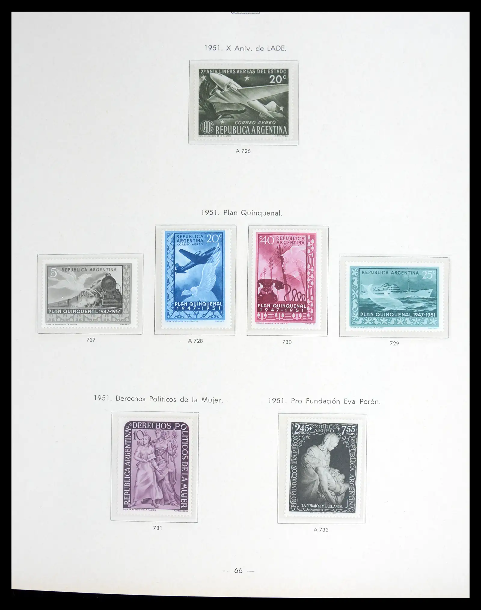 41040 0062 - Stamp collection 41040 Argentina 1856-1998.