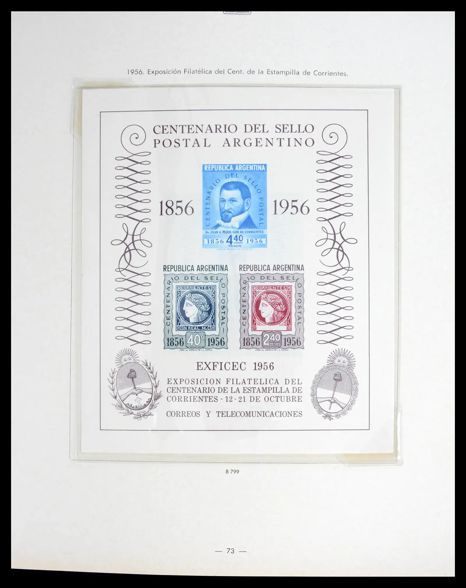 41040 0069 - Stamp collection 41040 Argentina 1856-1998.