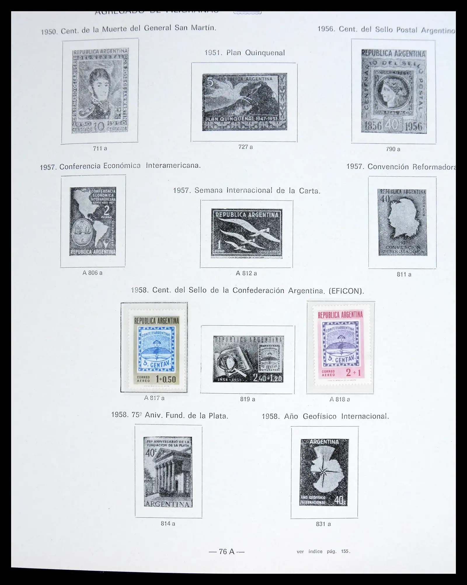 41040 0073 - Stamp collection 41040 Argentina 1856-1998.