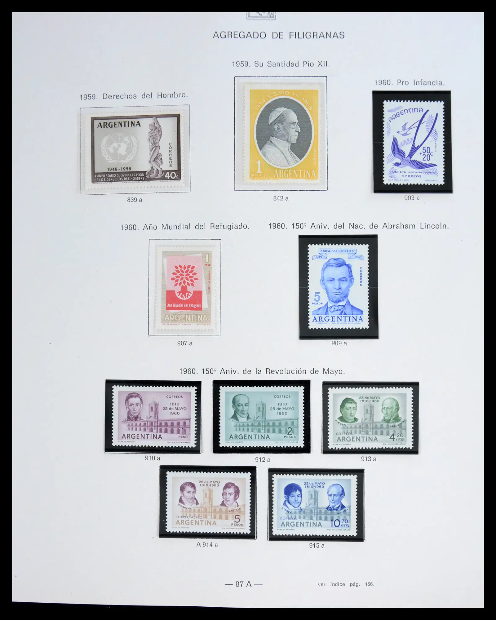 41040 0085 - Stamp collection 41040 Argentina 1856-1998.