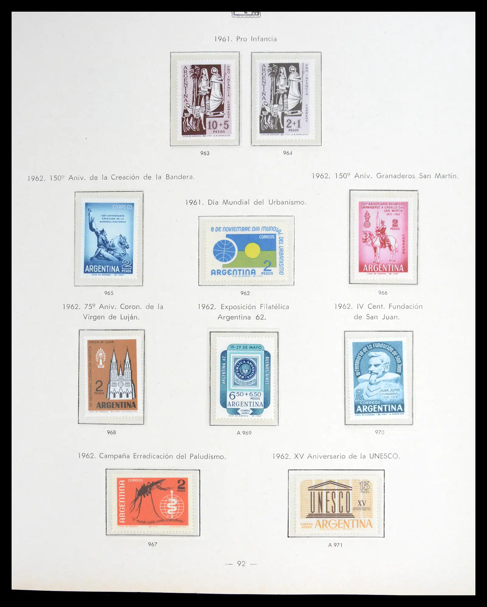41040 0090 - Stamp collection 41040 Argentina 1856-1998.